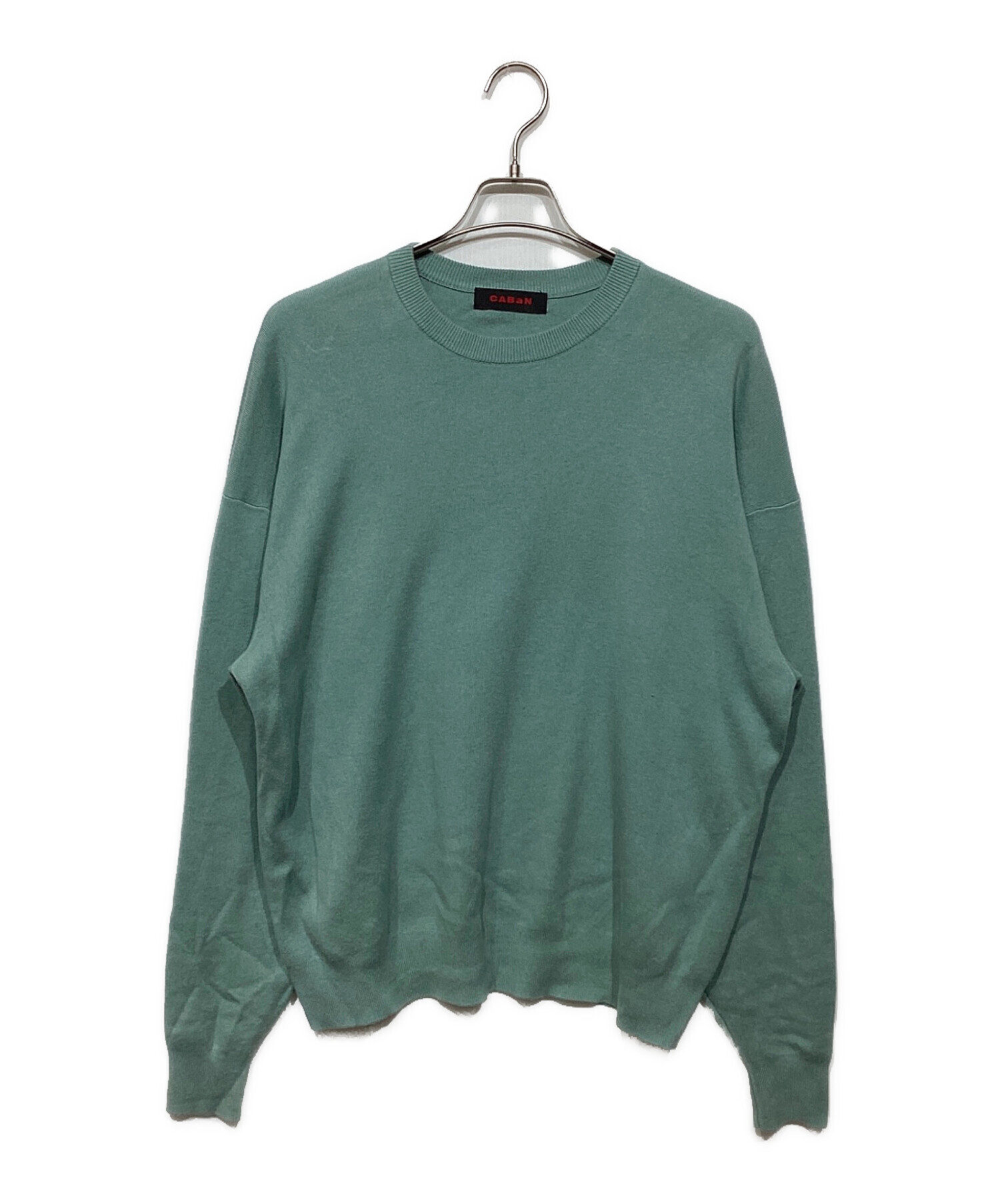 CABAN キャバン　緑色 ポロシャツ トップス　Lサイズ　ほぼ未使用 CABAN キャバン 緑色 ポロシャツ トップス Lサイズ ほぼ未使用