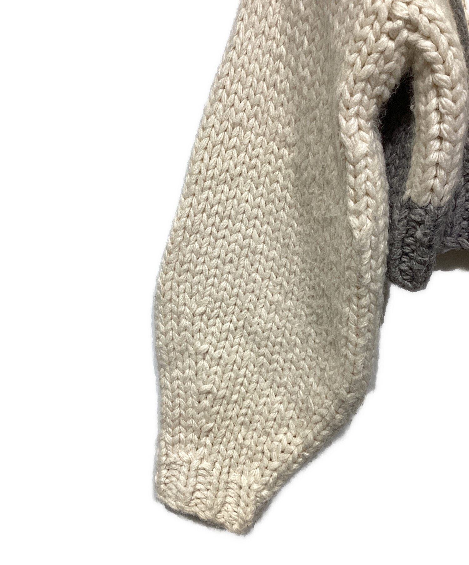 中古・古着通販】LEINWANDE (ラインヴァンド) Snow Slope Intarsia Top