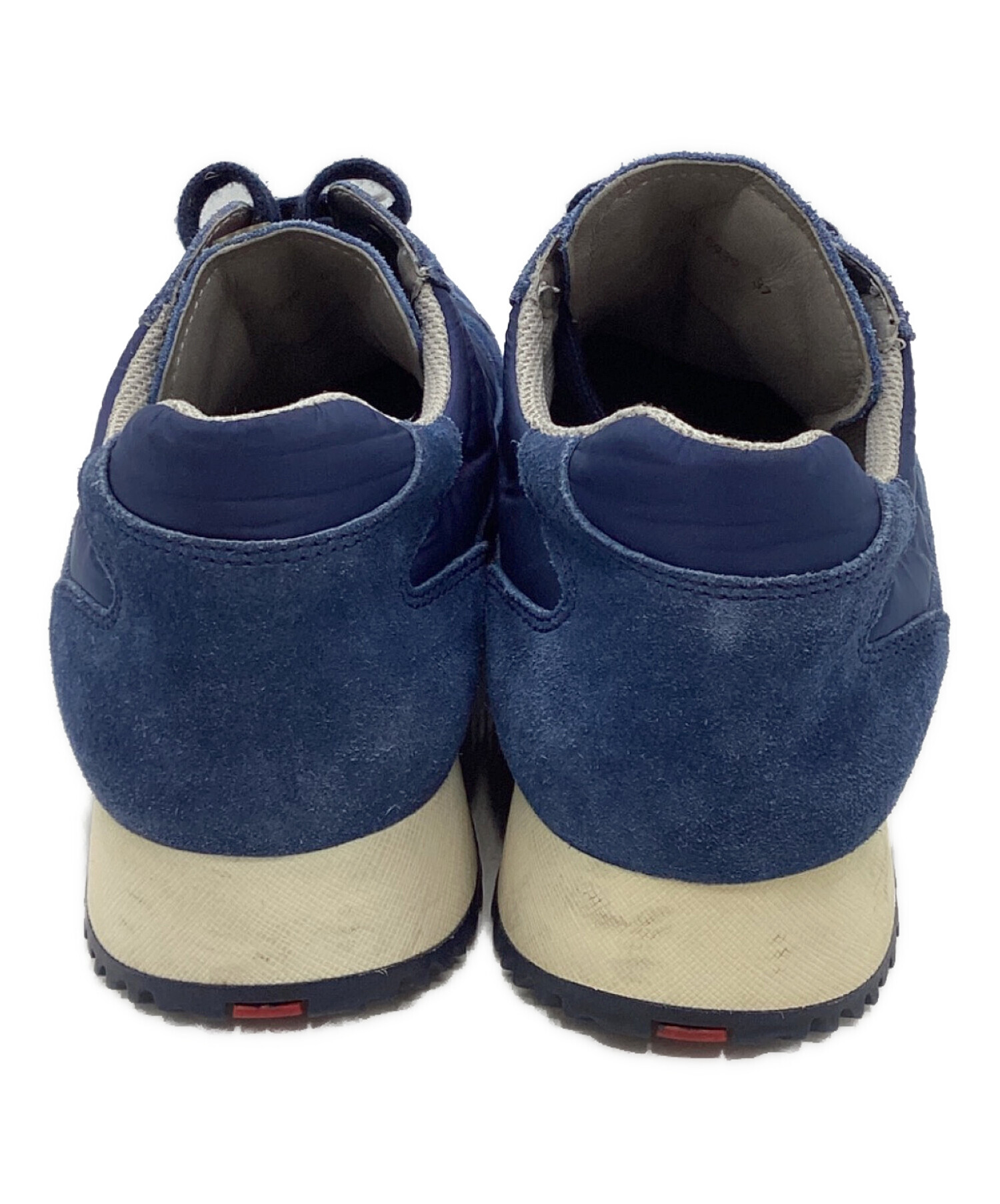 中古・古着通販】PRADA (プラダ) スウェードローカットスニーカー 5939