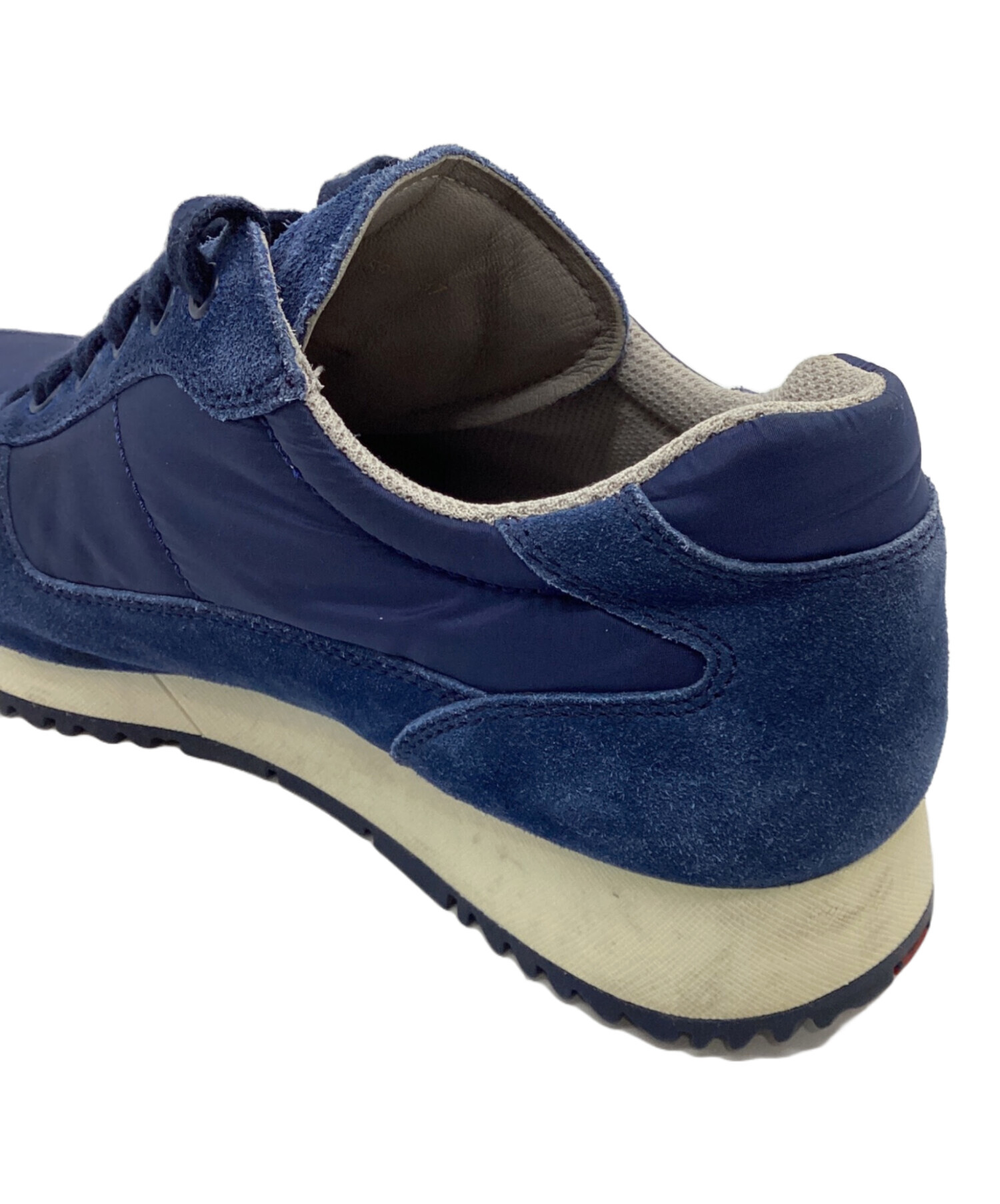 中古・古着通販】PRADA (プラダ) スウェードローカットスニーカー 5939