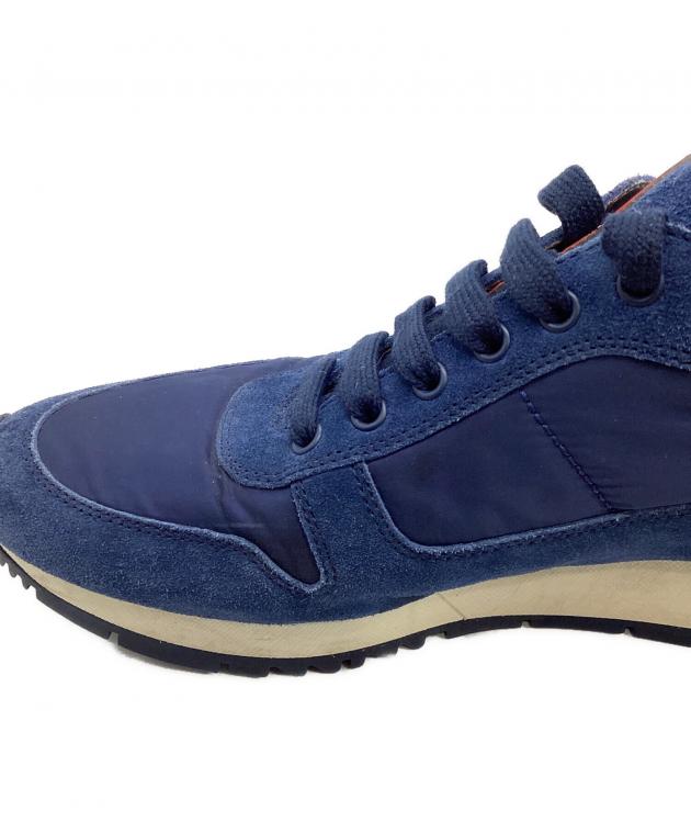 中古・古着通販】PRADA (プラダ) スウェードローカットスニーカー 5939
