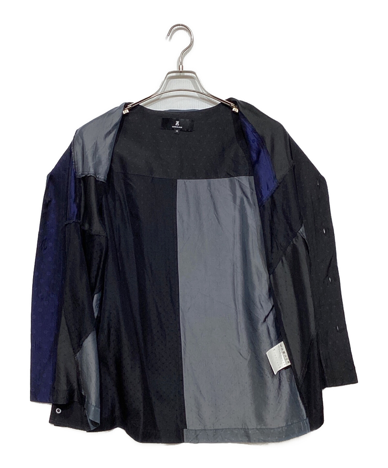 中古・古着通販】ANREALAGE (アンリアレイジ) PANEL PATCHWORK CUPRO