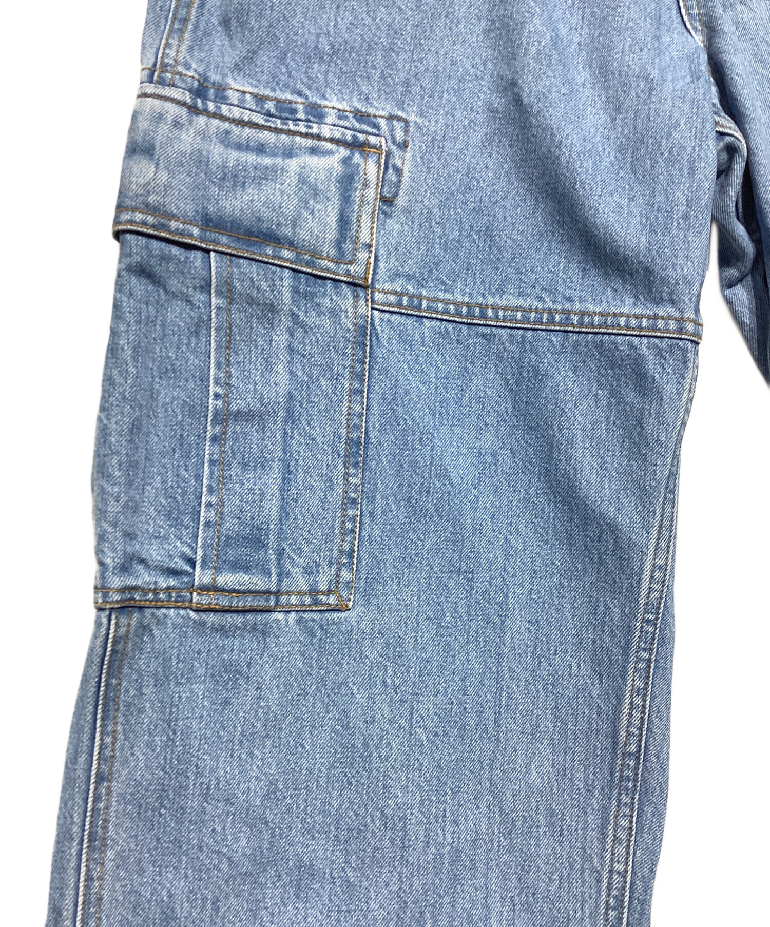 中古・古着通販】PALACE (パレス) CARPO JEAN デニムカーゴパンツ