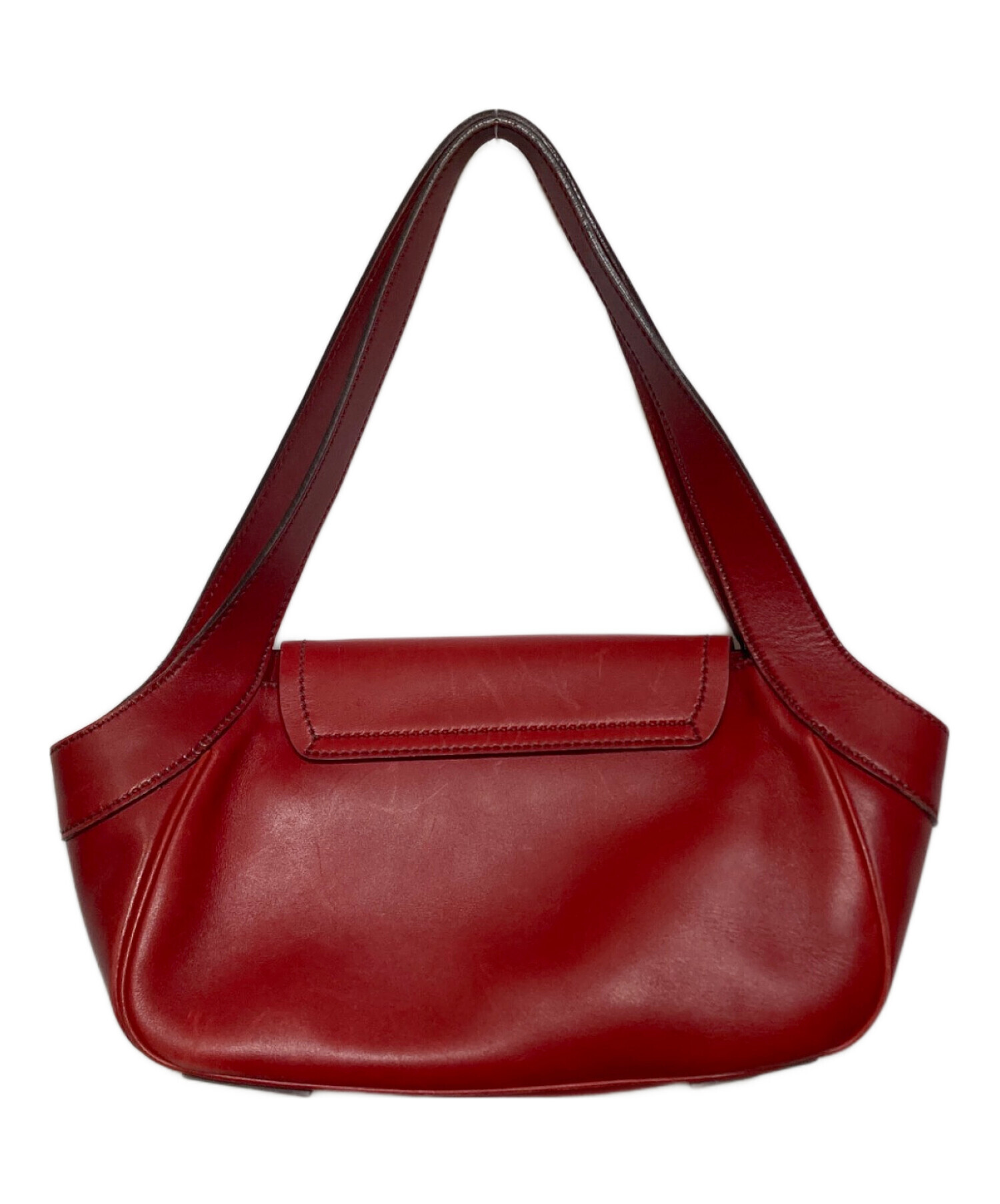 中古・古着通販】PRADA (プラダ) ワンショルダーバッグ レッド 