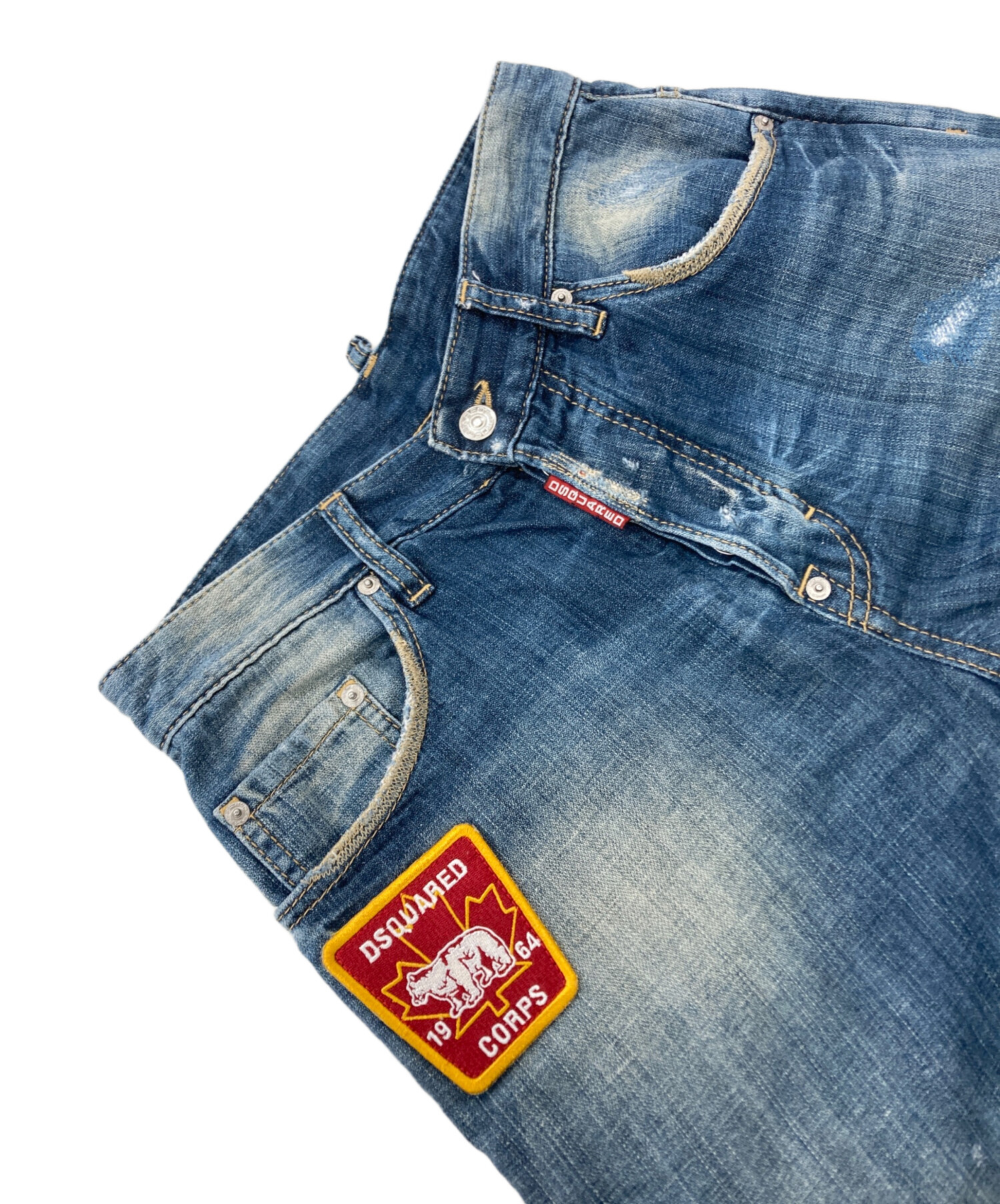中古・古着通販】DSQUARED2 (ディースクエアード) ワッペンデニム 