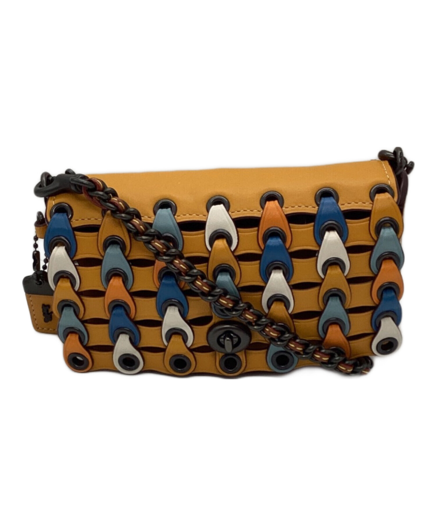中古・古着通販】COACH (コーチ) ディンキアー チェーンミニショルダー 