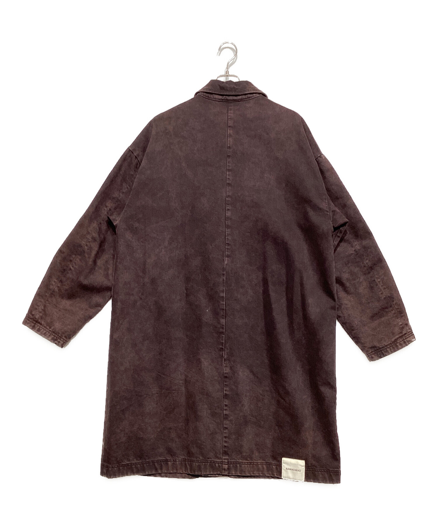 中古・古着通販】NAMACHEKO (ナマチェコ) DAGWORTH DENIM COAT 