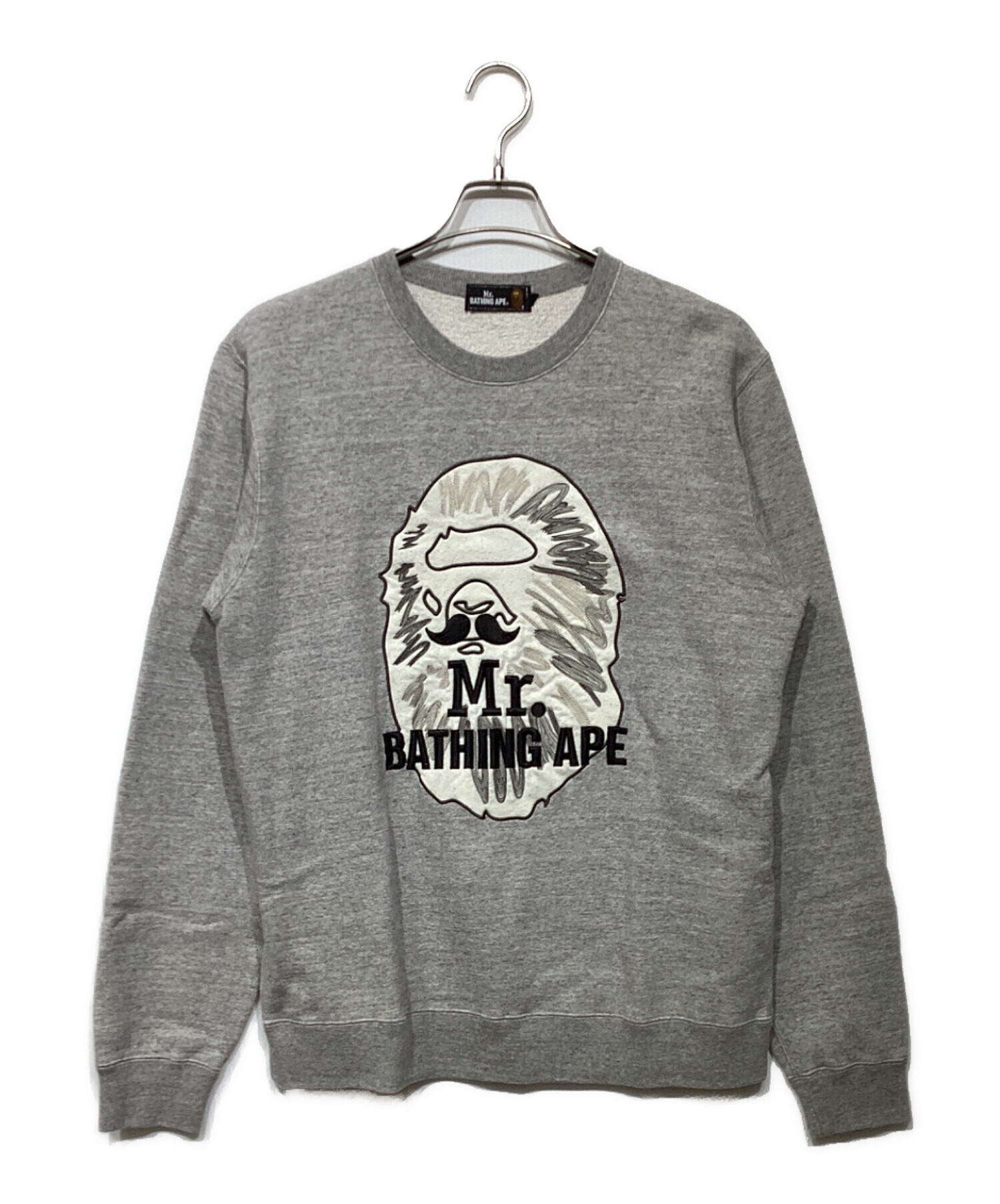 中古・古着通販】A BATHING APE (ア ベイシング エイプ) クルーネック 