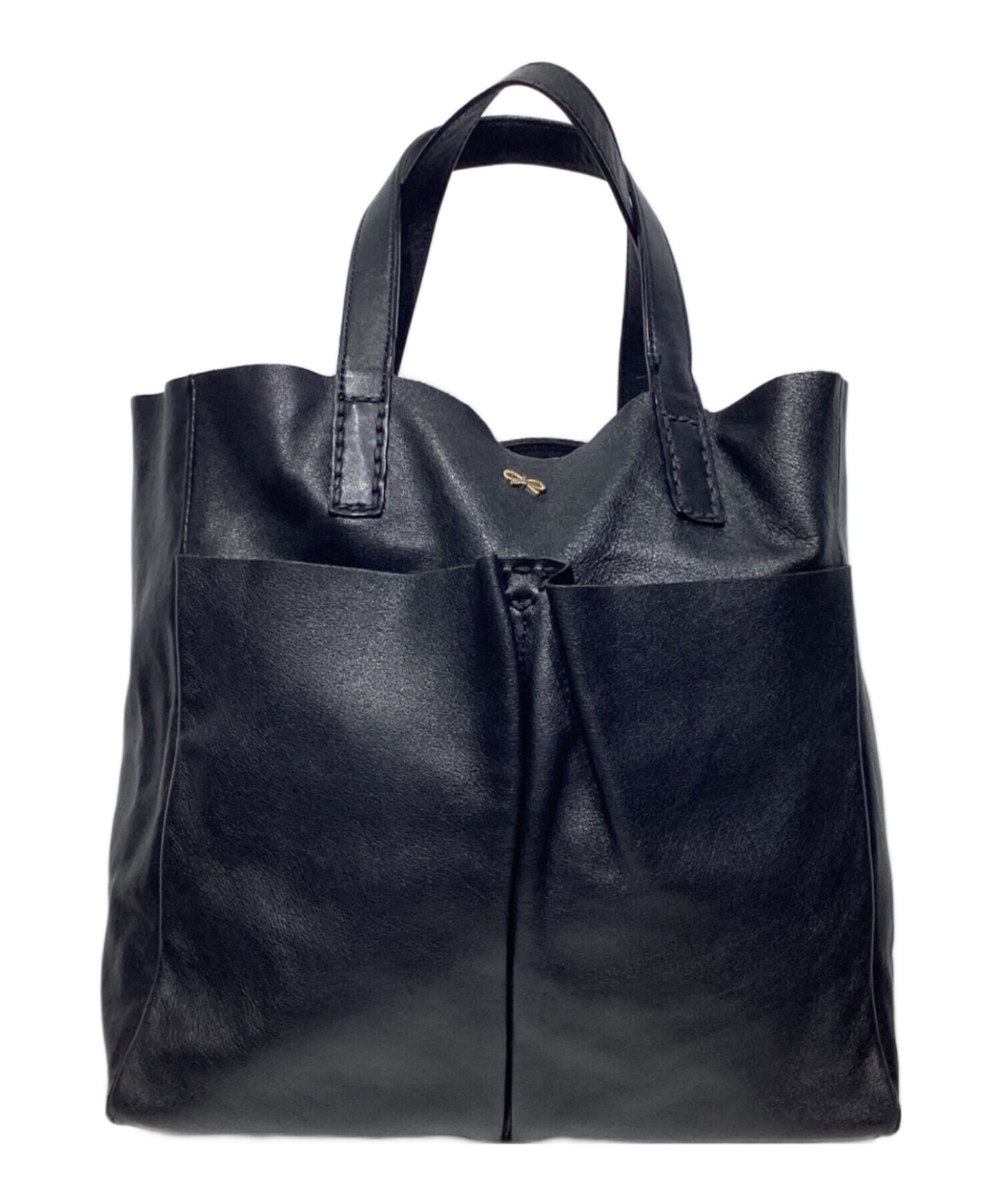 中古・古着通販】ANYA HINDMARCH (アニヤハインドマーチ) トートバッグ 