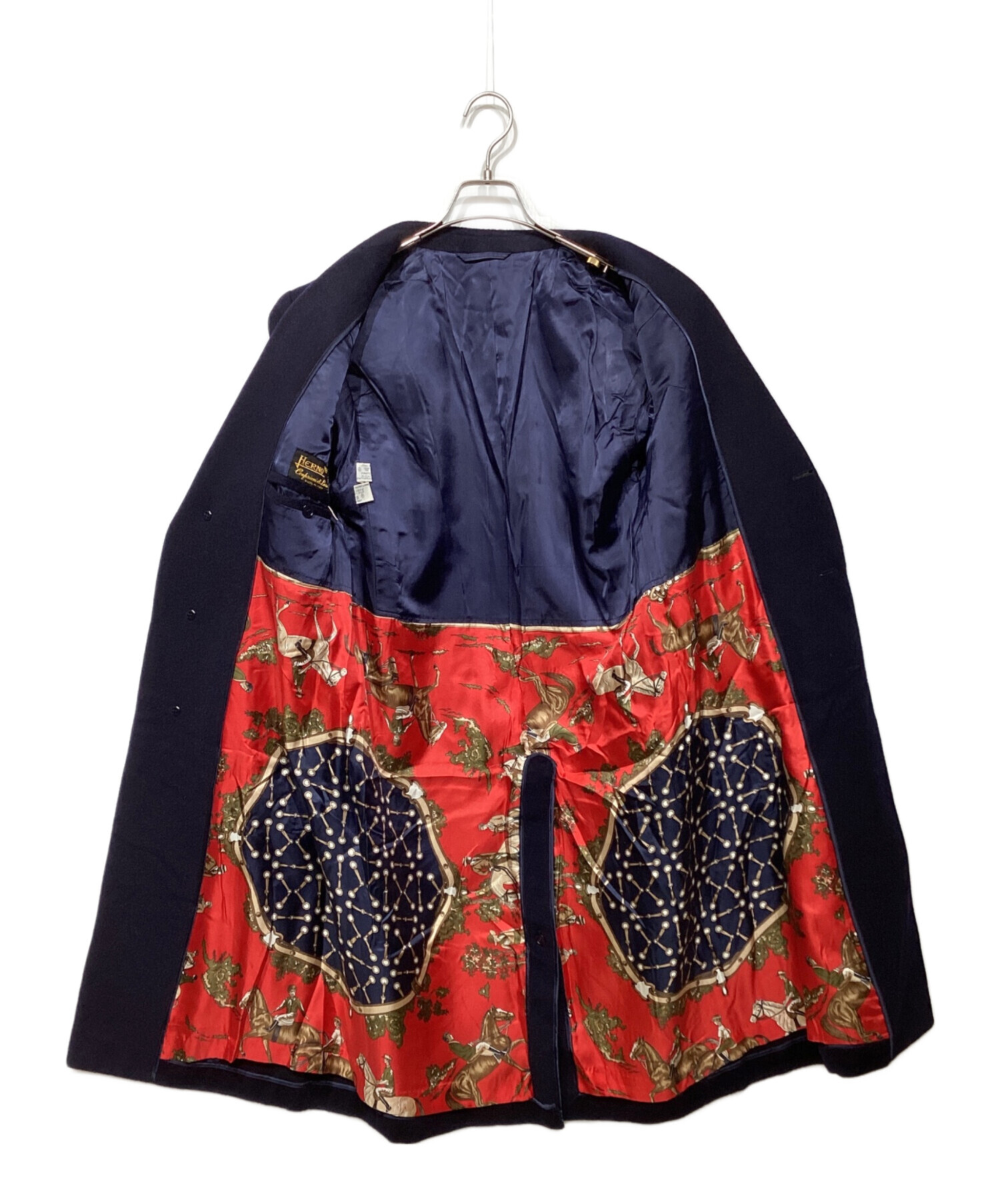 中古・古着通販】HERNO (ヘルノ) ウールカシミヤチェスターコート