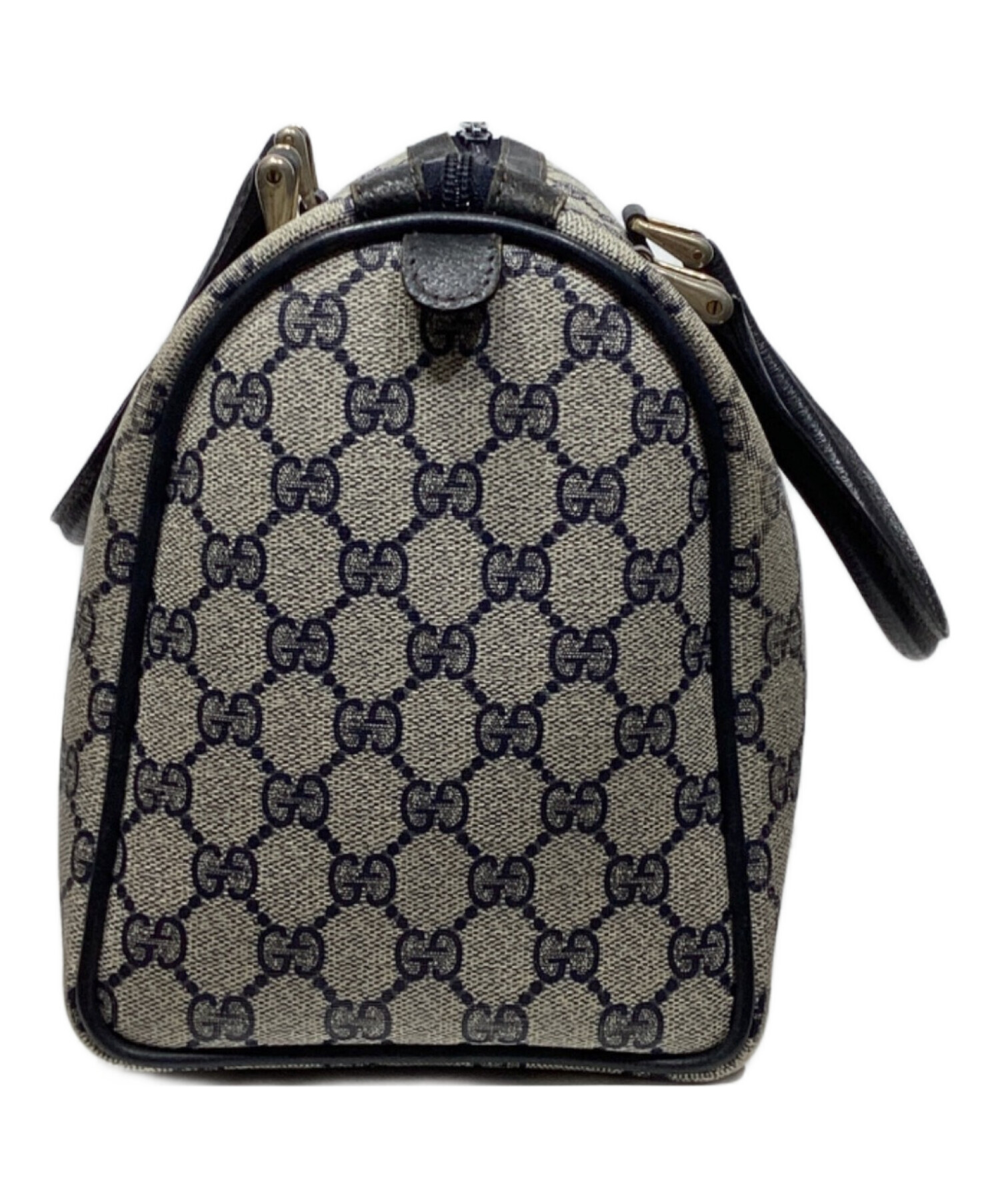 中古・古着通販】GUCCI (グッチ) ボストンバッグ ネイビー|ブランド 中古・古着通販】GUCCI (グッチ) ボストンバッグ ネイビー|ブランド
