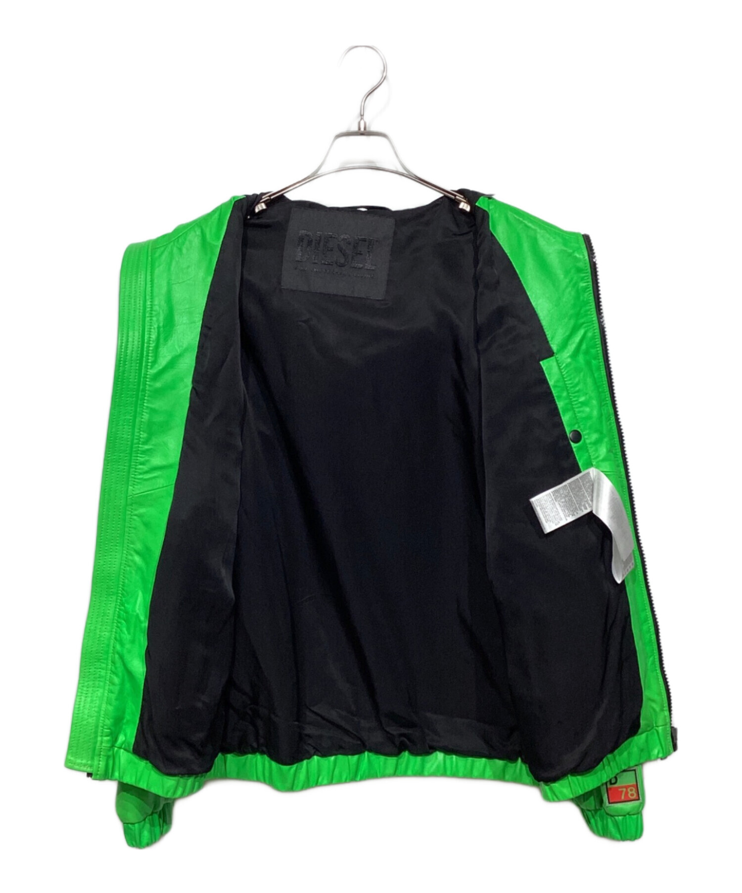 DIESEL ディーゼル　イタリア製　古着　グリーン　激レア　超希少　L 中古・古着通販】DIESEL (ディーゼル) スウェット グリーン サイズ:M