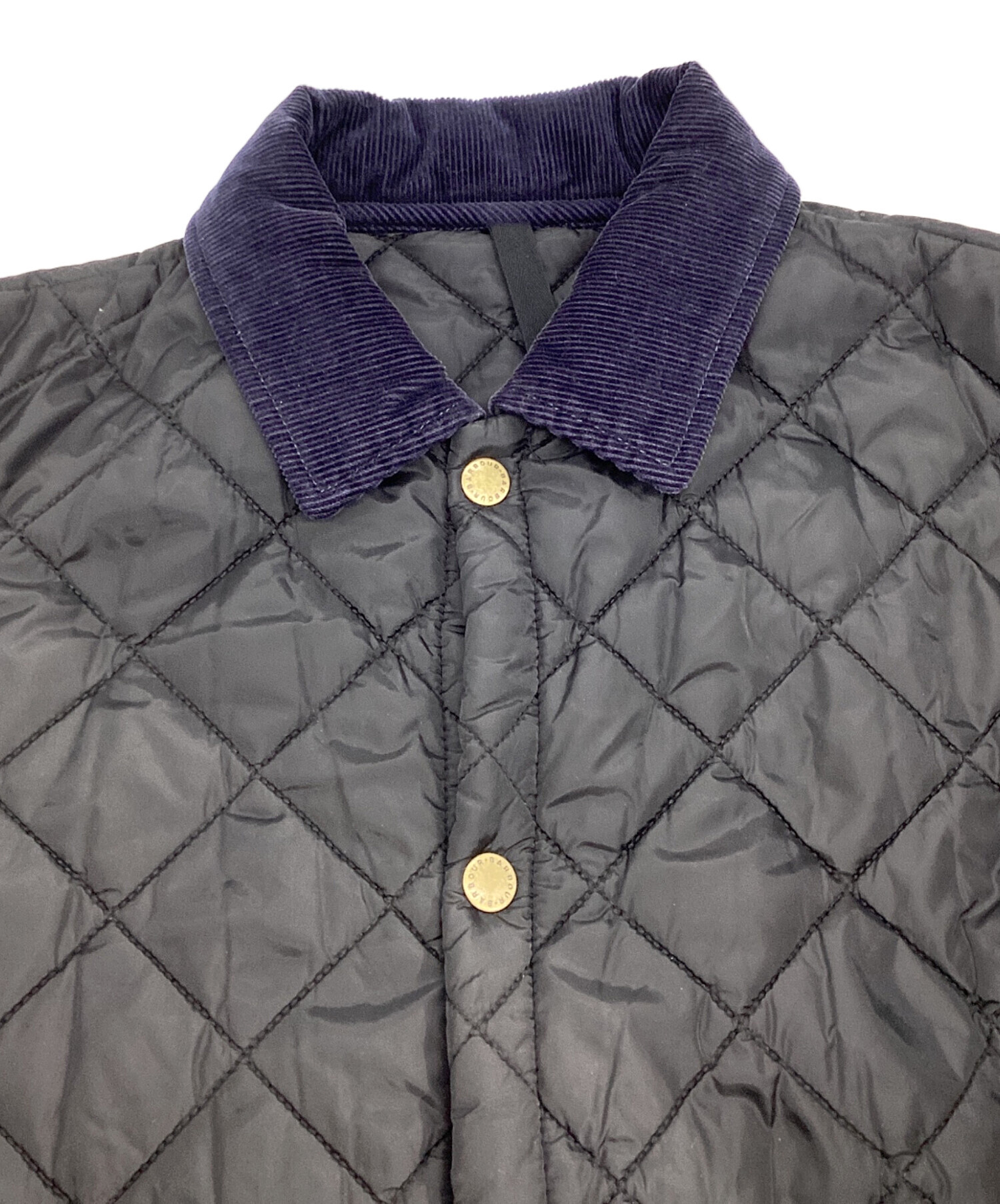 中古・古着通販】Barbour (バブアー) キルティングコート ブラック 