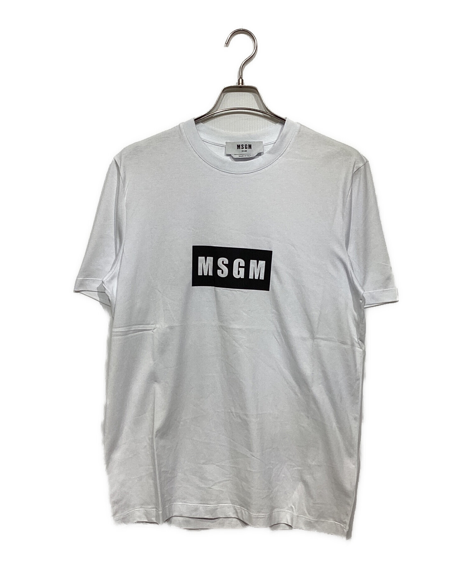中古・古着通販】MSGM (エムエスジーエム) MSGM T-SHIRT ホワイト 