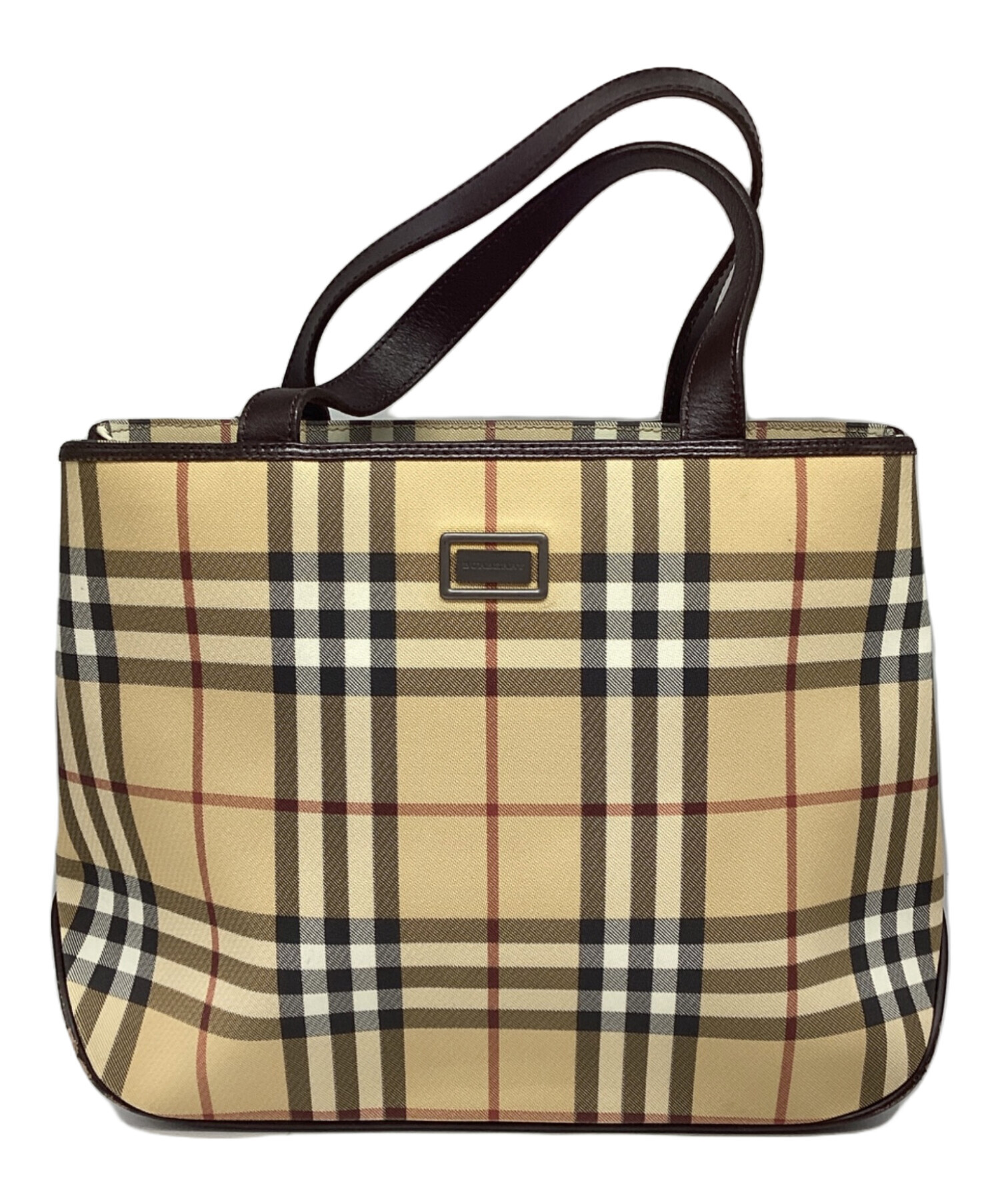 BURBERRY LONDON バーバリー ノバチェック トートバッグ ベージュ