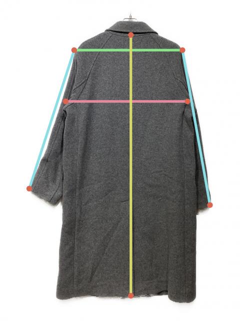 美品 Theory セオリー kannon loft wool ウール コートM 最高峰 Theory セオリー kannon コート loft wool グレー - メルカリ