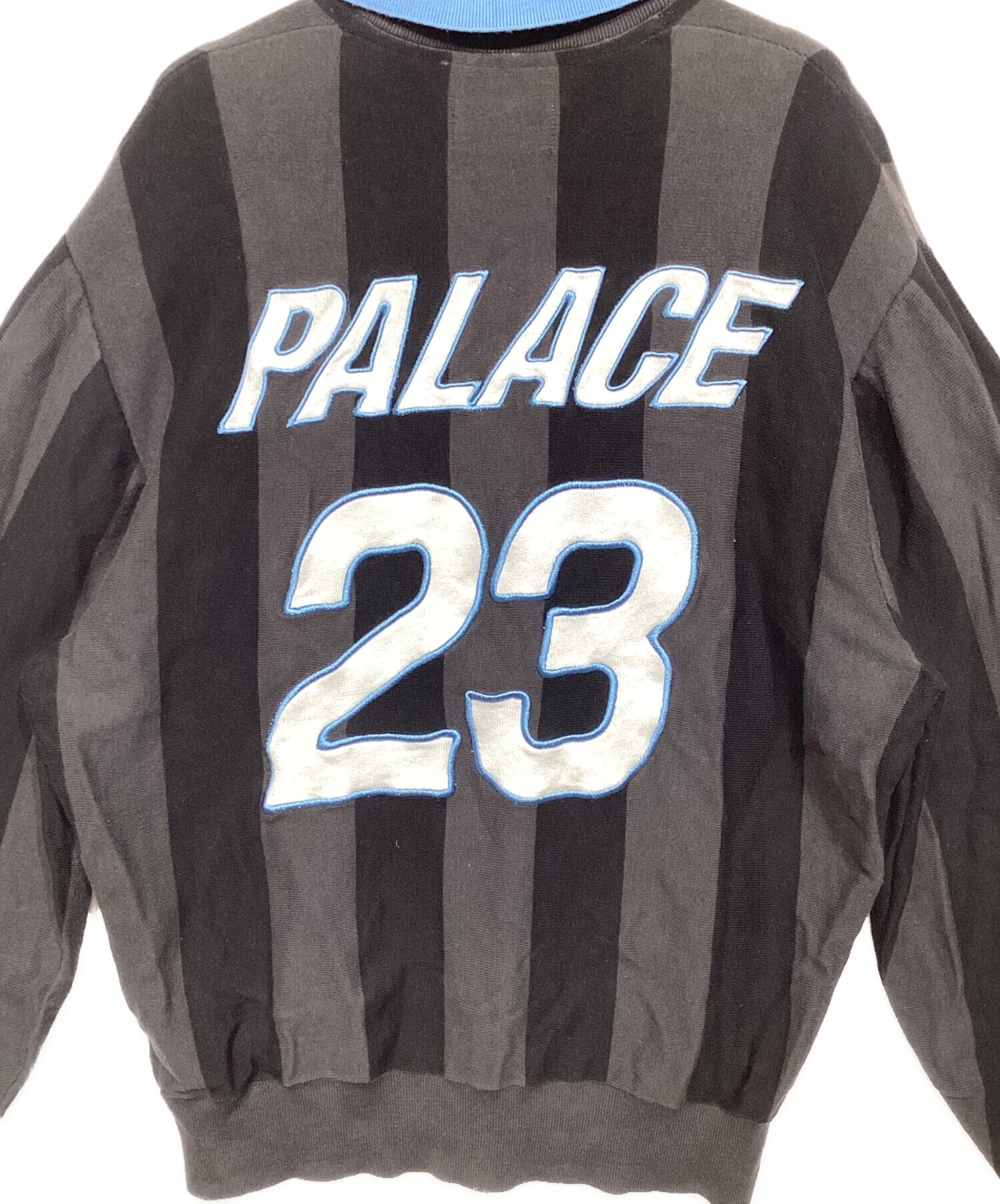 中古・古着通販】PALACE (パレス) VESUVIO KNIT ブラック×グレー