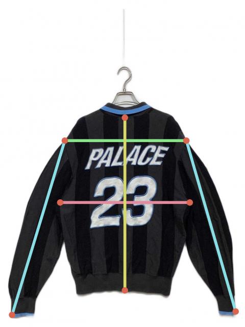 中古・古着通販】PALACE (パレス) VESUVIO KNIT ブラック×グレー