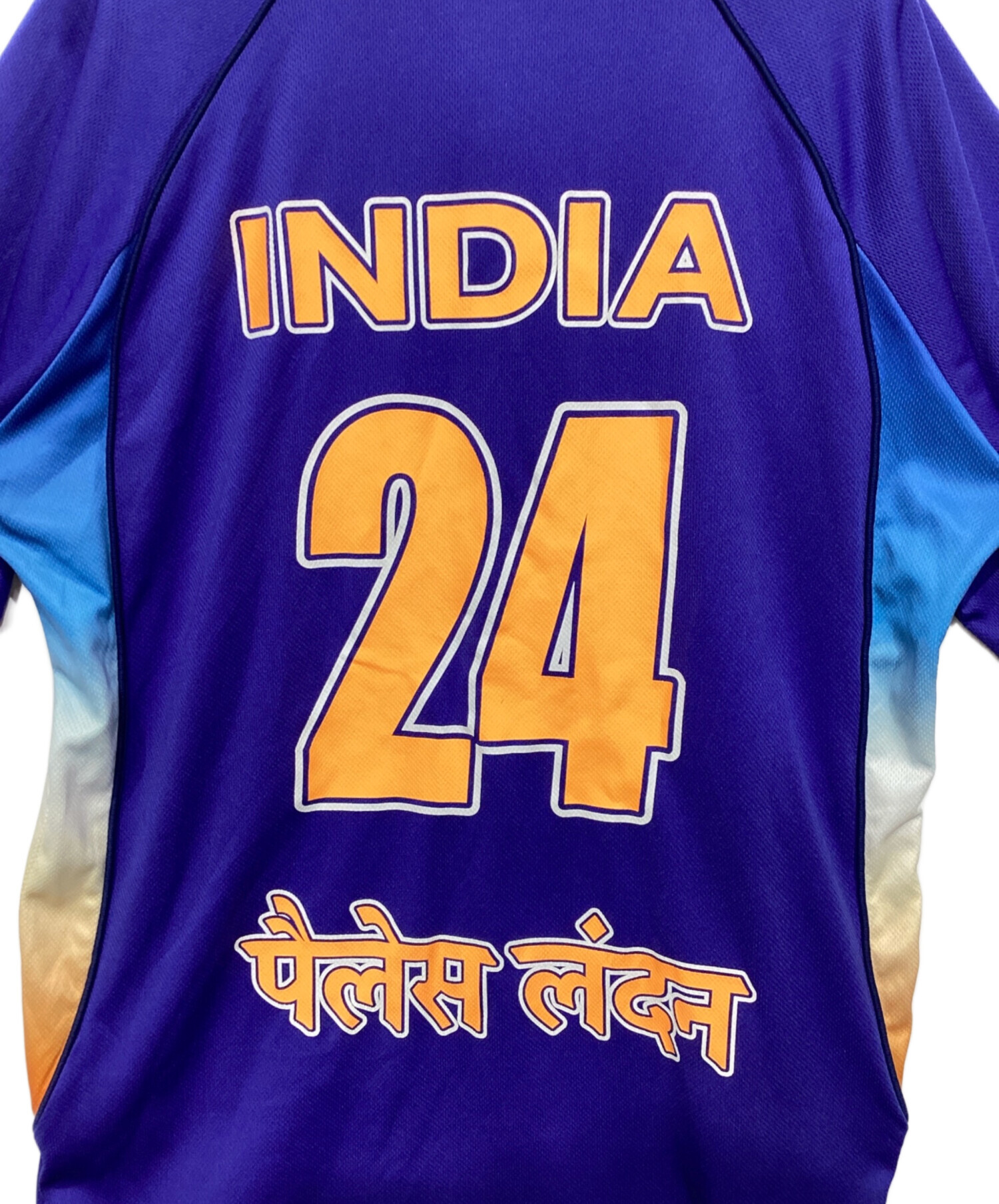 中古・古着通販】PALACE (パレス) CRICKET JERSEY ブルー サイズ