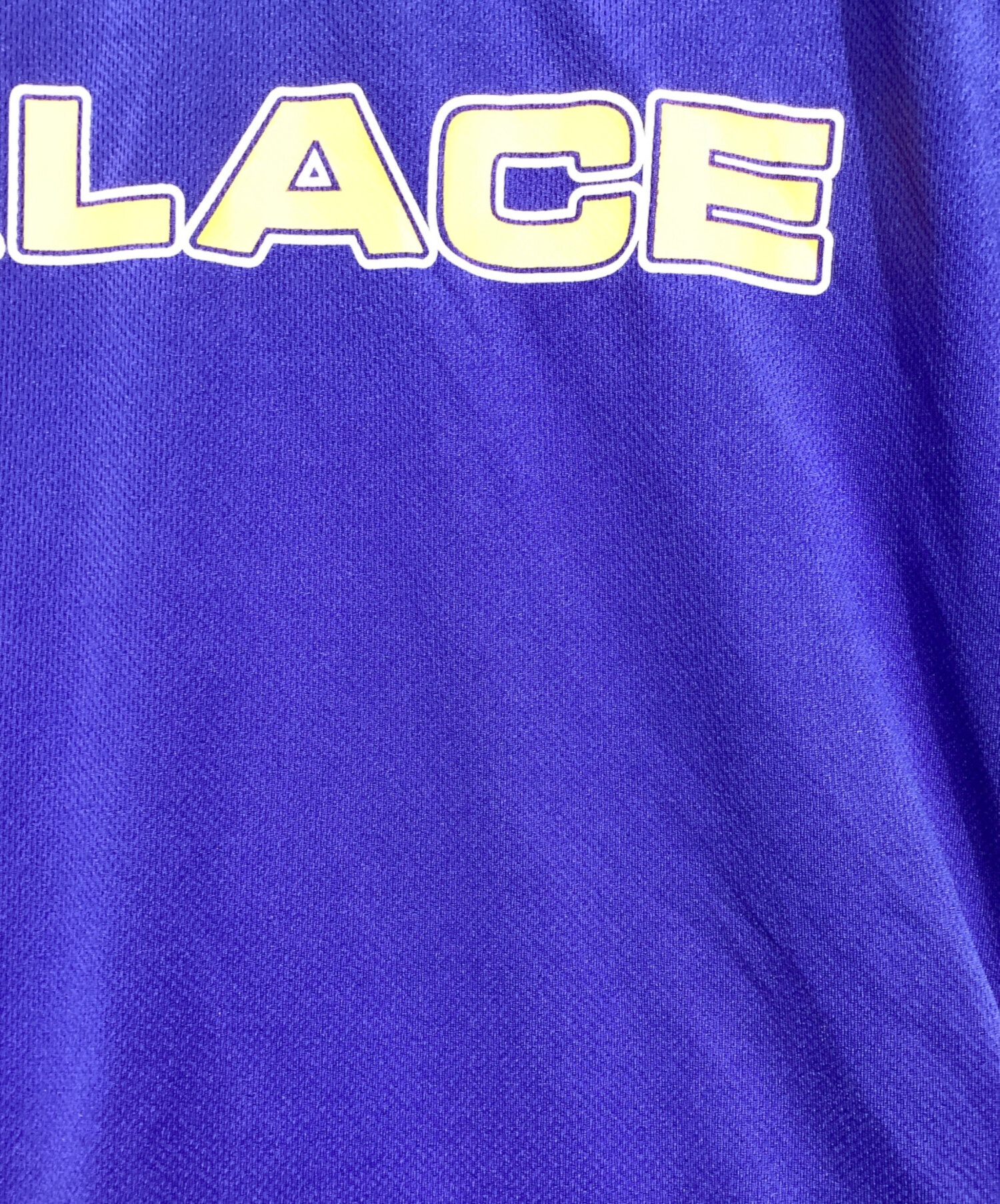 中古・古着通販】PALACE (パレス) CRICKET JERSEY ブルー サイズ