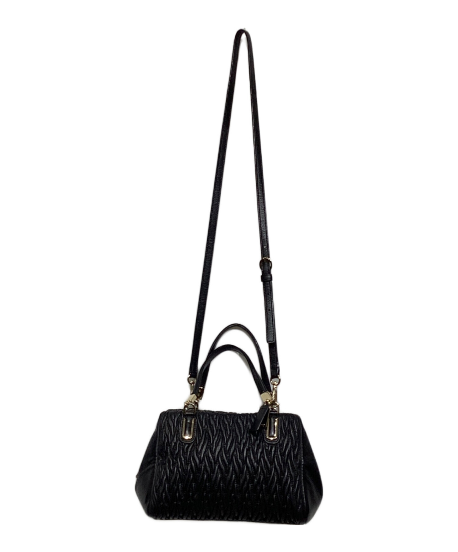 中古・古着通販】COACH (コーチ) マディソンギャザードツイストレザー 