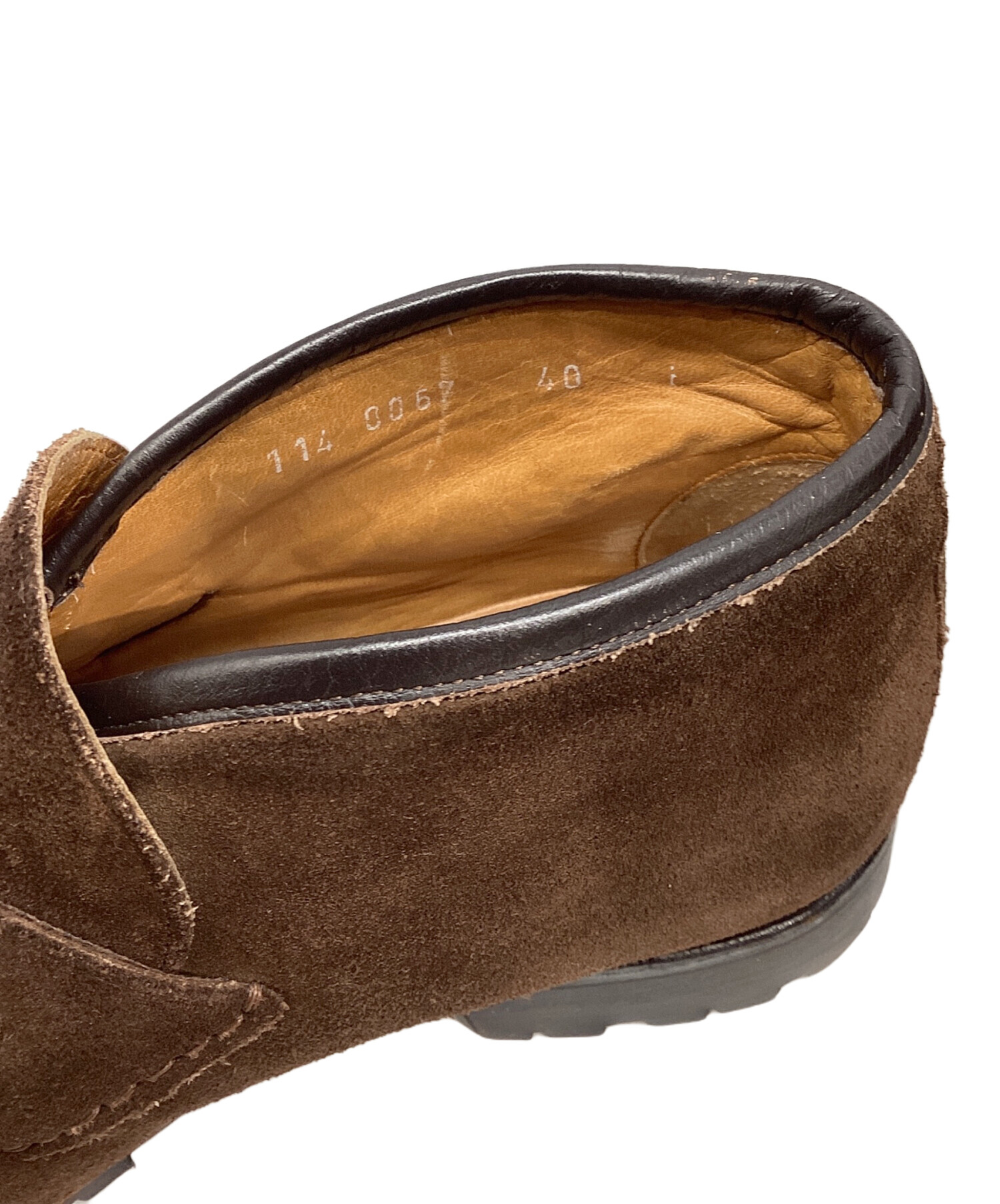中古・古着通販】GUCCI (グッチ) ホースビットスウェードチャッカ