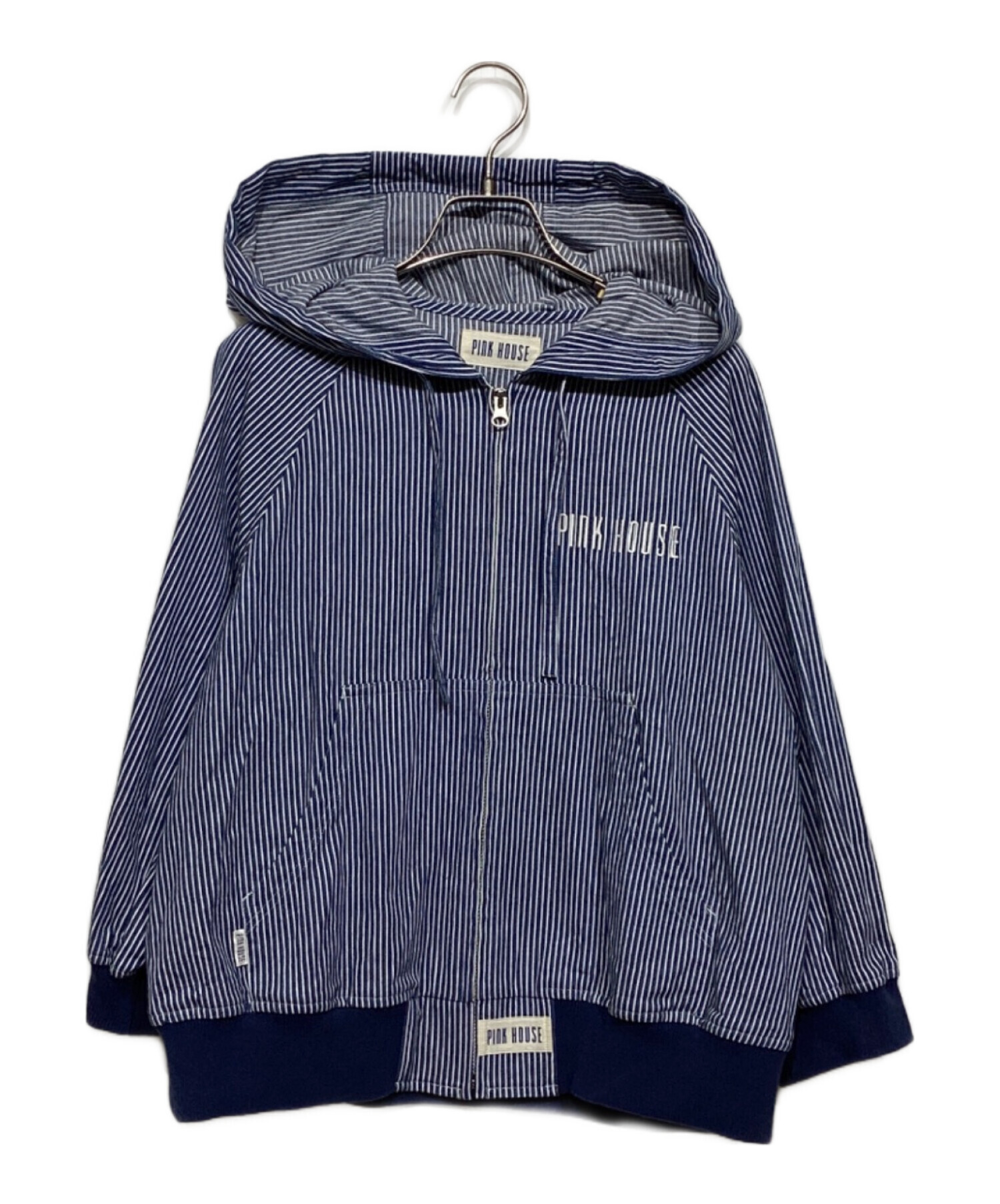 中古・古着通販】PINK HOUSE (ピンクハウス) ロゴ刺繍入りフード