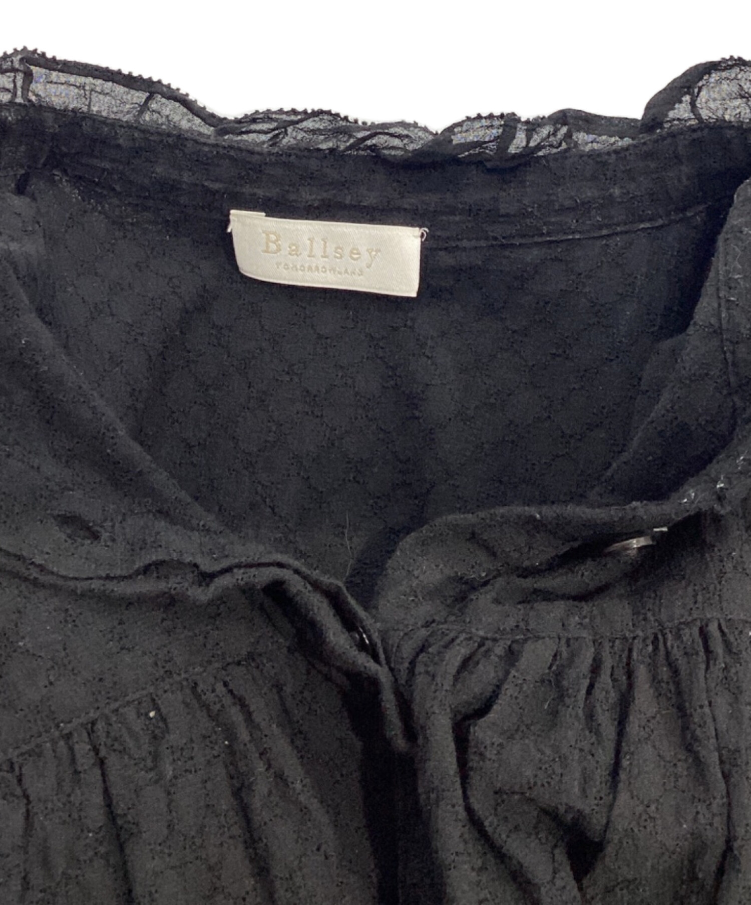 中古・古着通販】BALLSEY (ボールジィ) コットンガーゼエンブロイ 