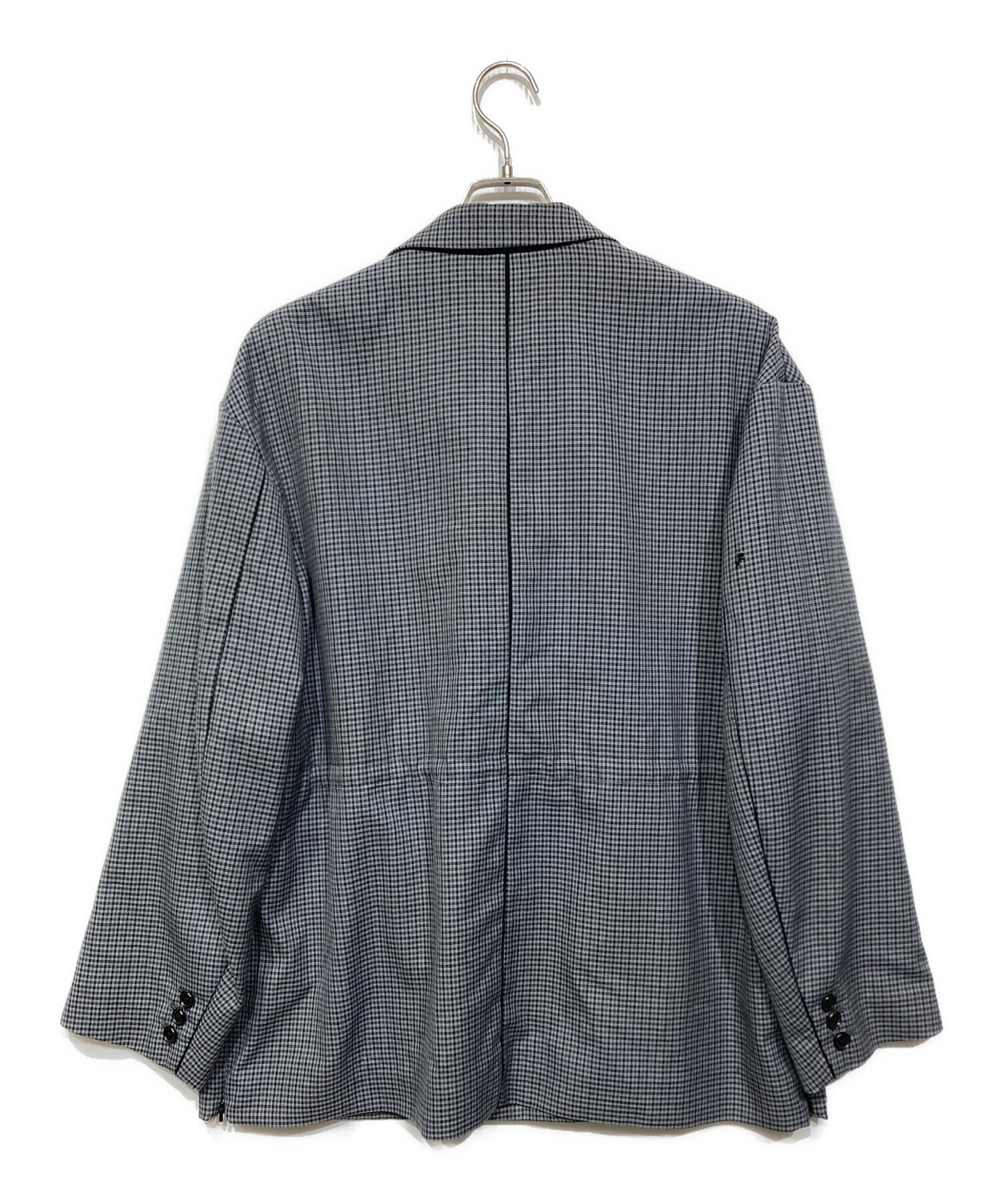 中古・古着通販】YOKE (ヨーク) DOUBLE BREASTED JACKET グレー サイズ 