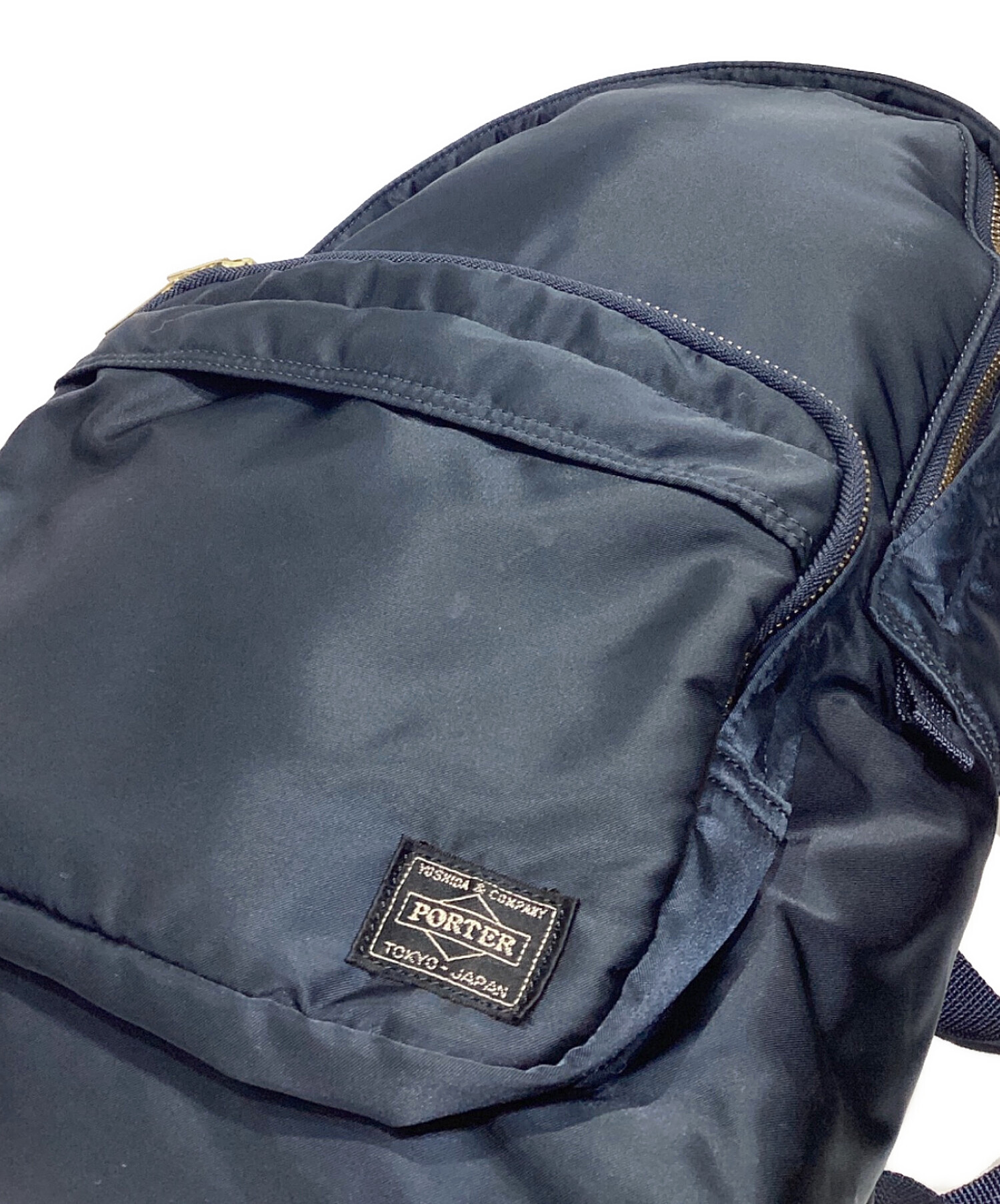 中古・古着通販】PORTER (ポーター) BACK PACK 622-79387 ネイビー