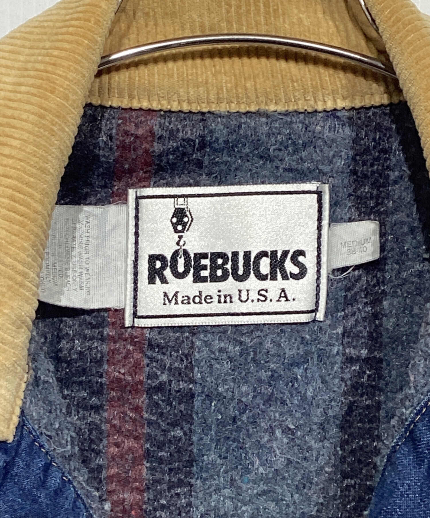 中古・古着通販】ROEBUCKS (ローバックス) 90sデニムカバーオール