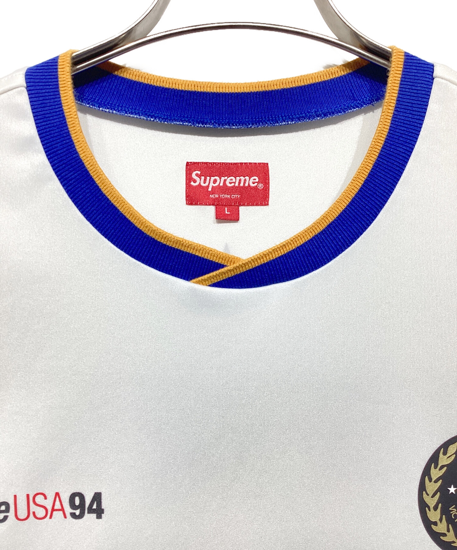 中古・古着通販】SUPREME (シュプリーム) Arabic Logo Soccer Jersey