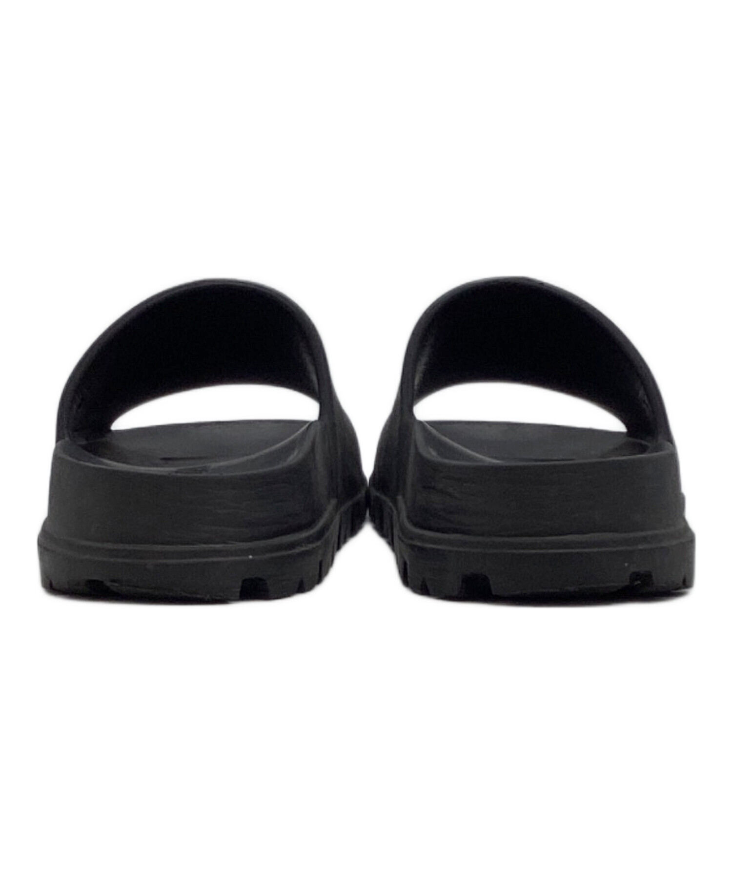 未使用品PRADA ラバースライドサンダル　ブラック　42 未使用品PRADA ラバースライドサンダル ブラック 42 楽天市場