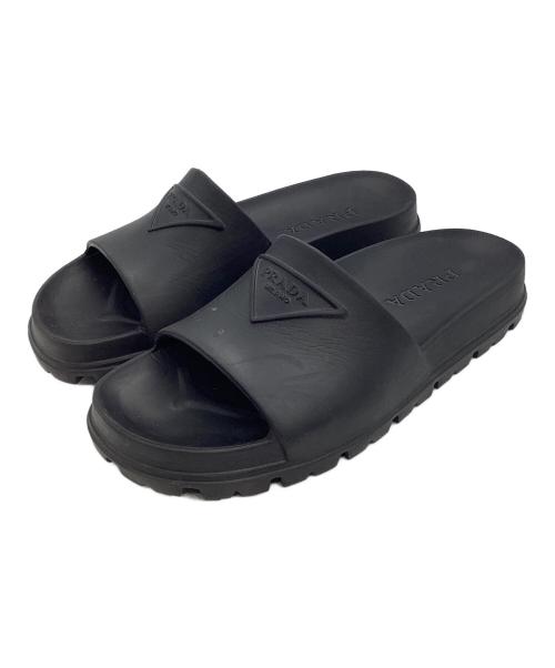 未使用品PRADA ラバースライドサンダル　ブラック　42 3084000960424401_01_6927w.jpeg