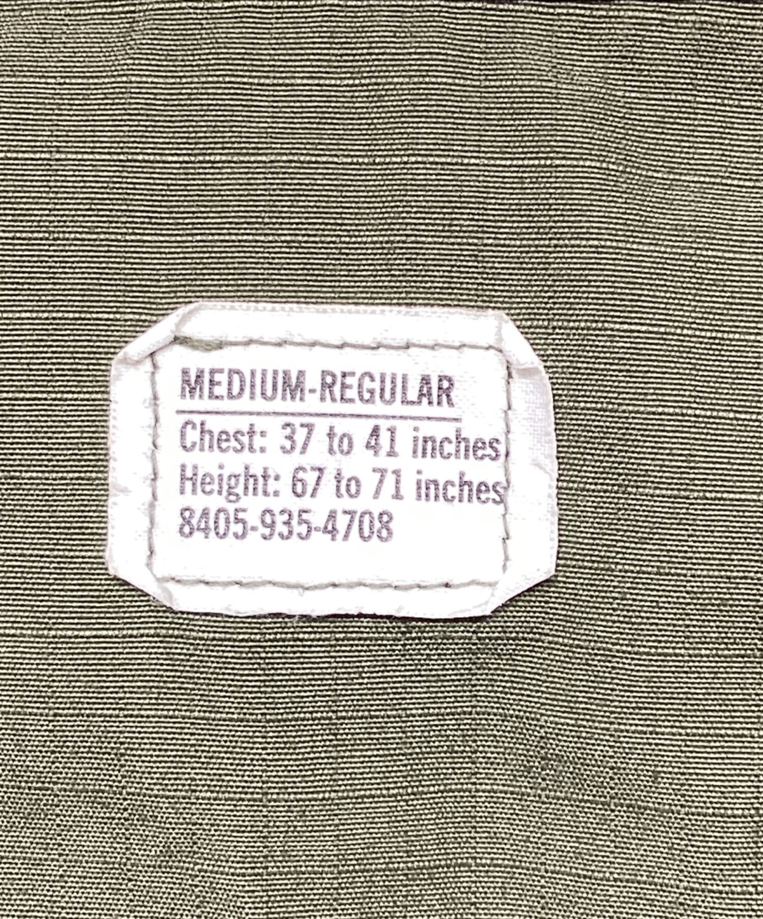 中古・古着通販】US ARMY (ユーエスアーミー) jungle fatigue jacket 