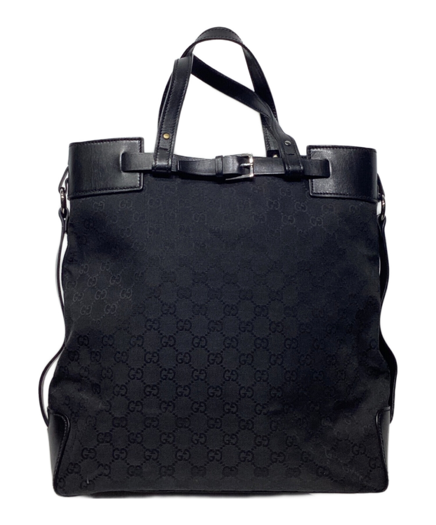 中古・古着通販】GUCCI (グッチ) GGキャンバストートバッグ