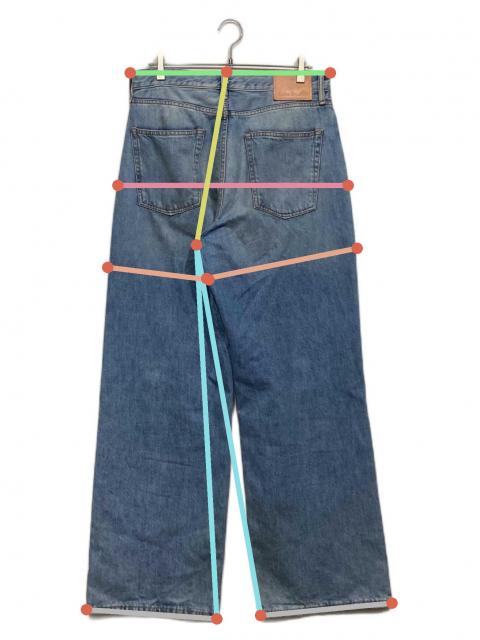 Hase7　アクネストゥディオズ B00348 バギーフィットデニムパンツ 中古・古着通販】Acne studios (アクネ ストゥディオス) バギー