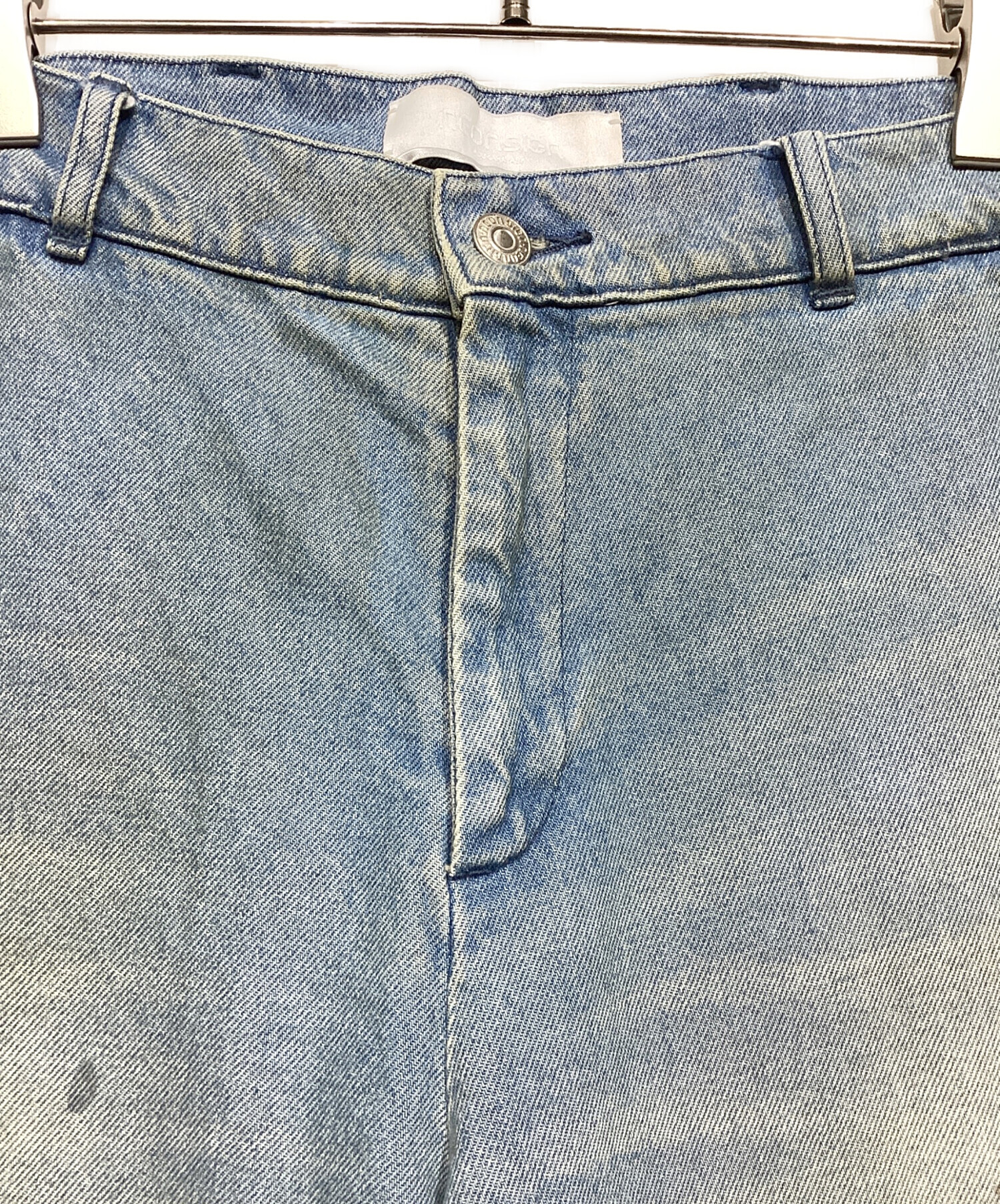 中古・古着通販】NEON SIGN (ネオンサイン) Drill Wide Denim Pants v1 