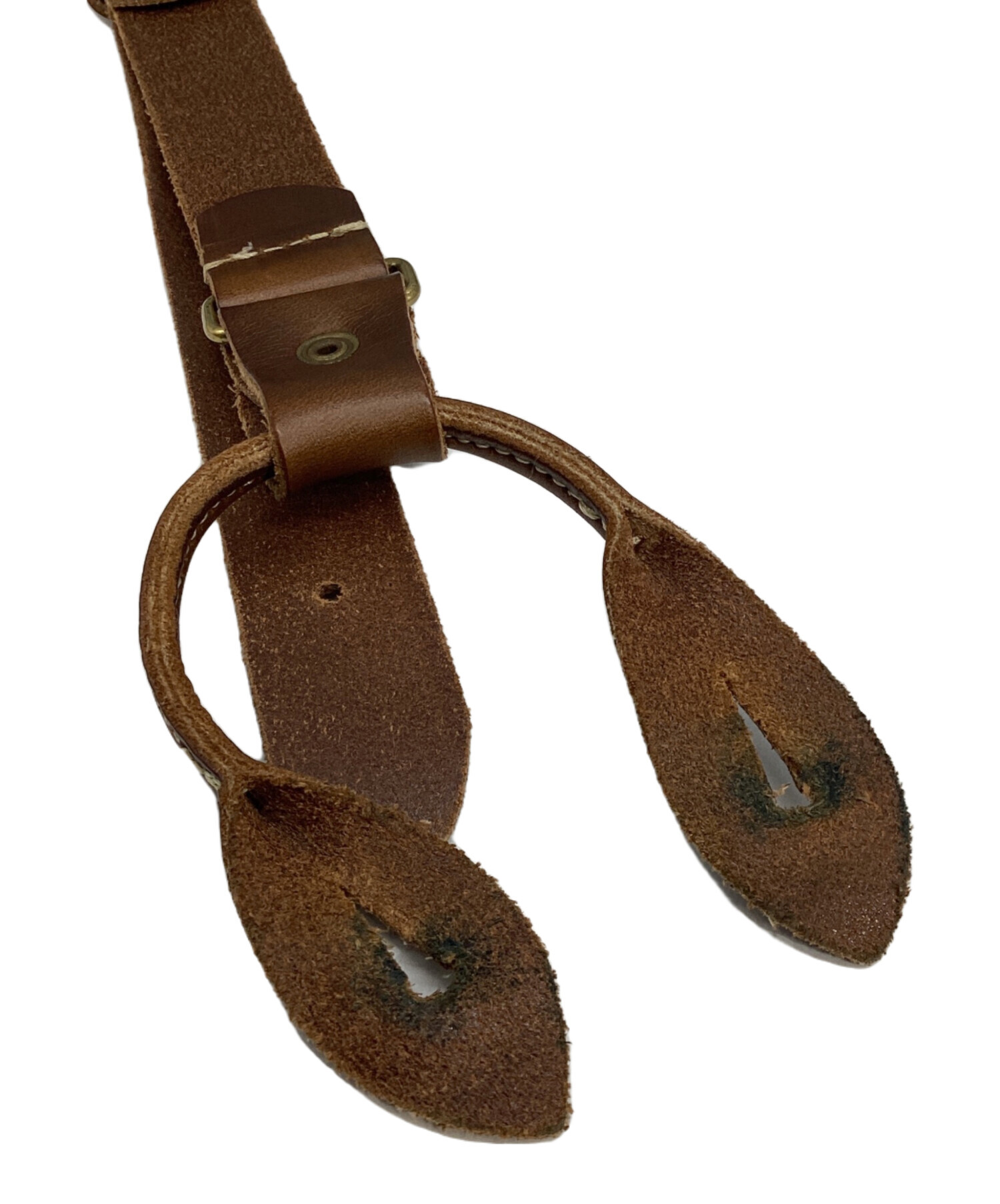 Nigel Cabourn ブラウン サスペンダー 中古・古着通販】NIGEL CABOURN (ナイジェルケーボン) アーミー