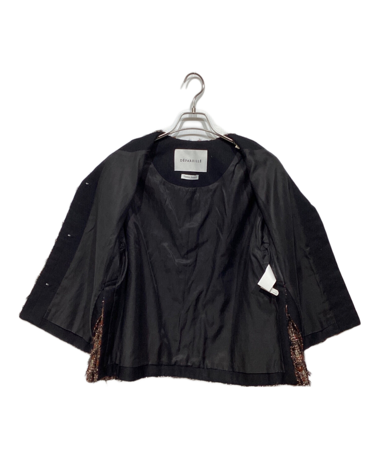 中古・古着通販】DEPAREILLE (デパリエ) ラメツイードジャケット