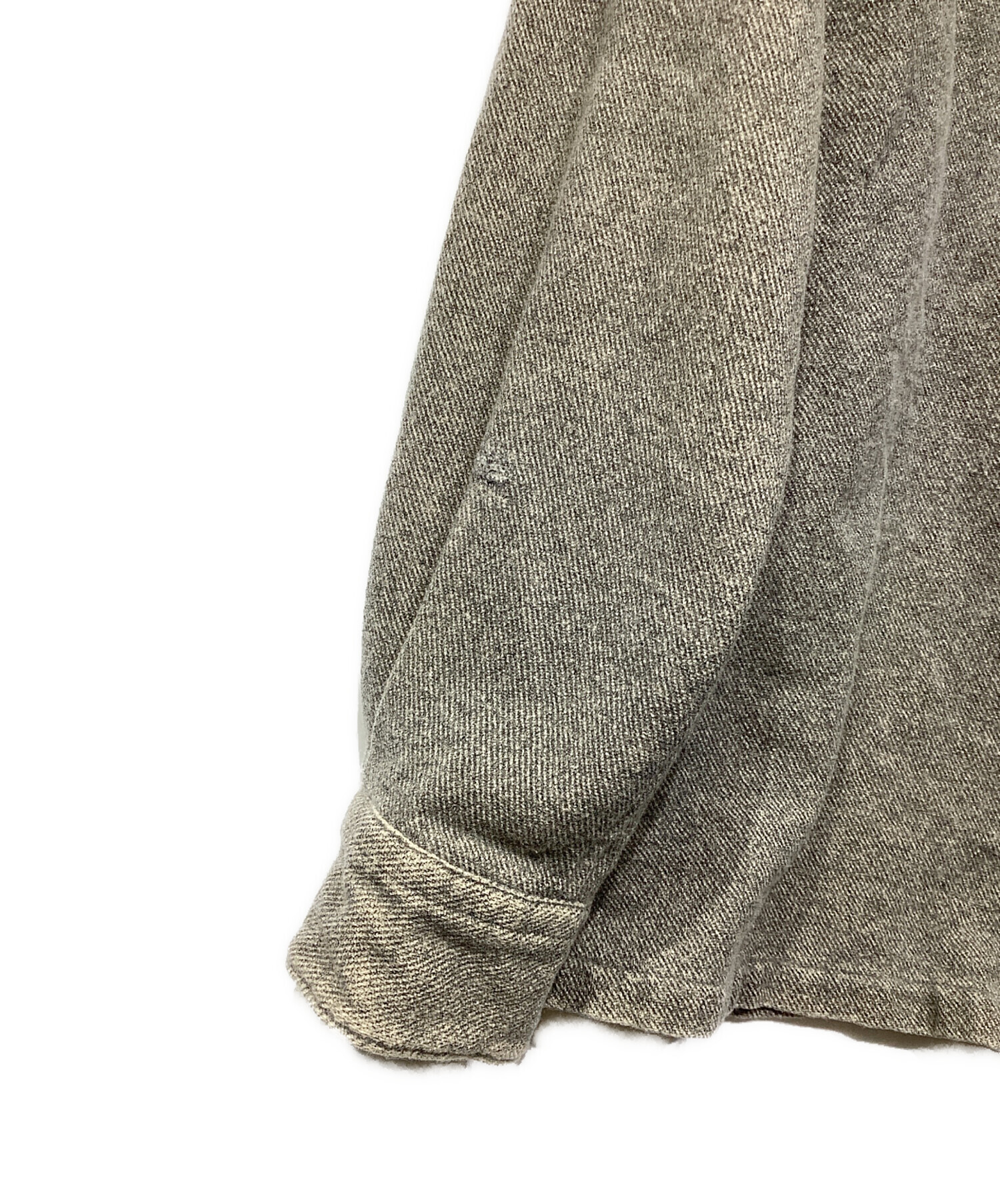 AD2002 田中オム コムデギャルソンオム ウールシャツ 切り替え 中古・古着通販】COMME des GARCONS HOMME (コムデギャルソン オム