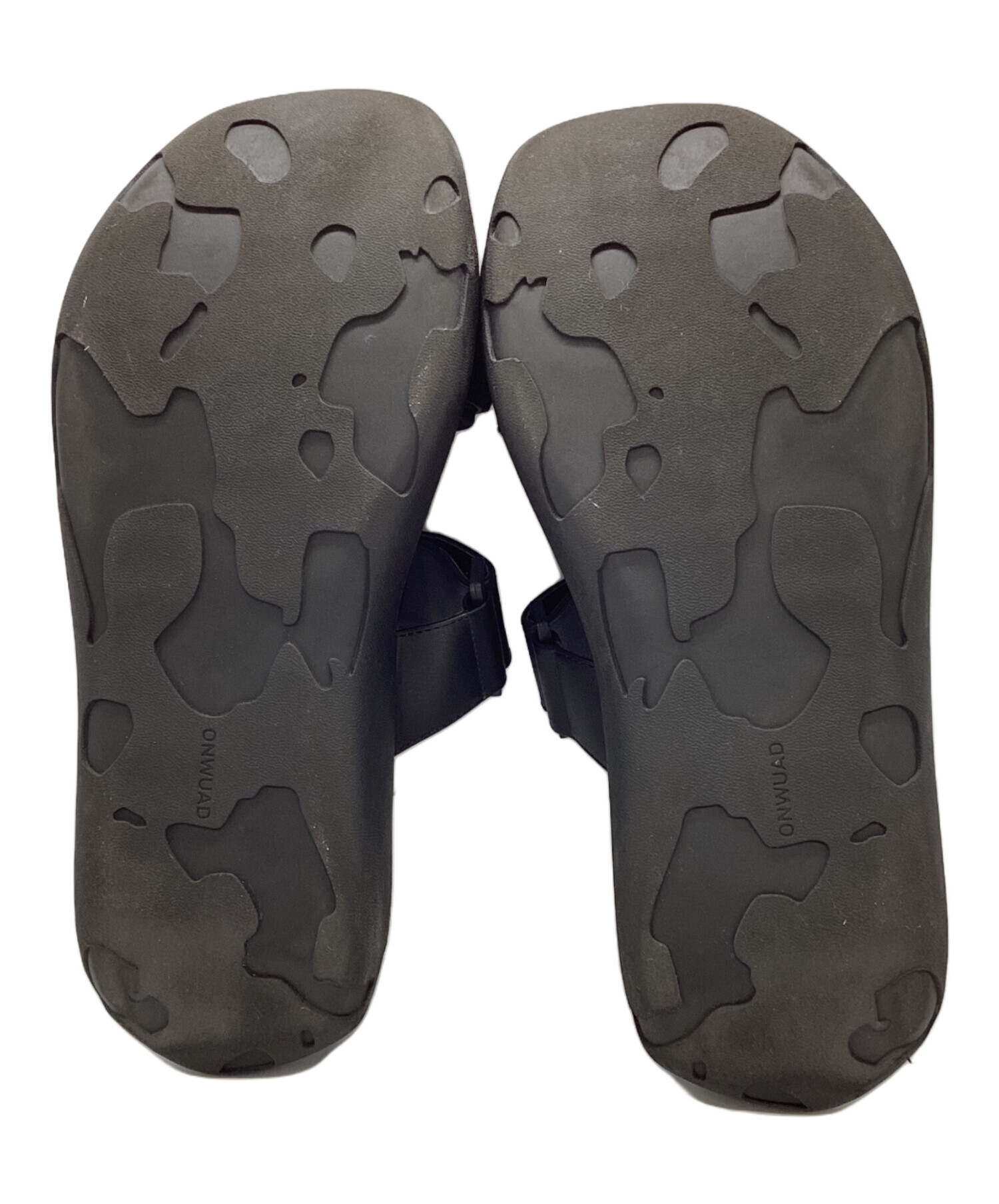 中古・古着通販】ONWUAD (オンウァッド) Dulli sandal ブラック サイズ