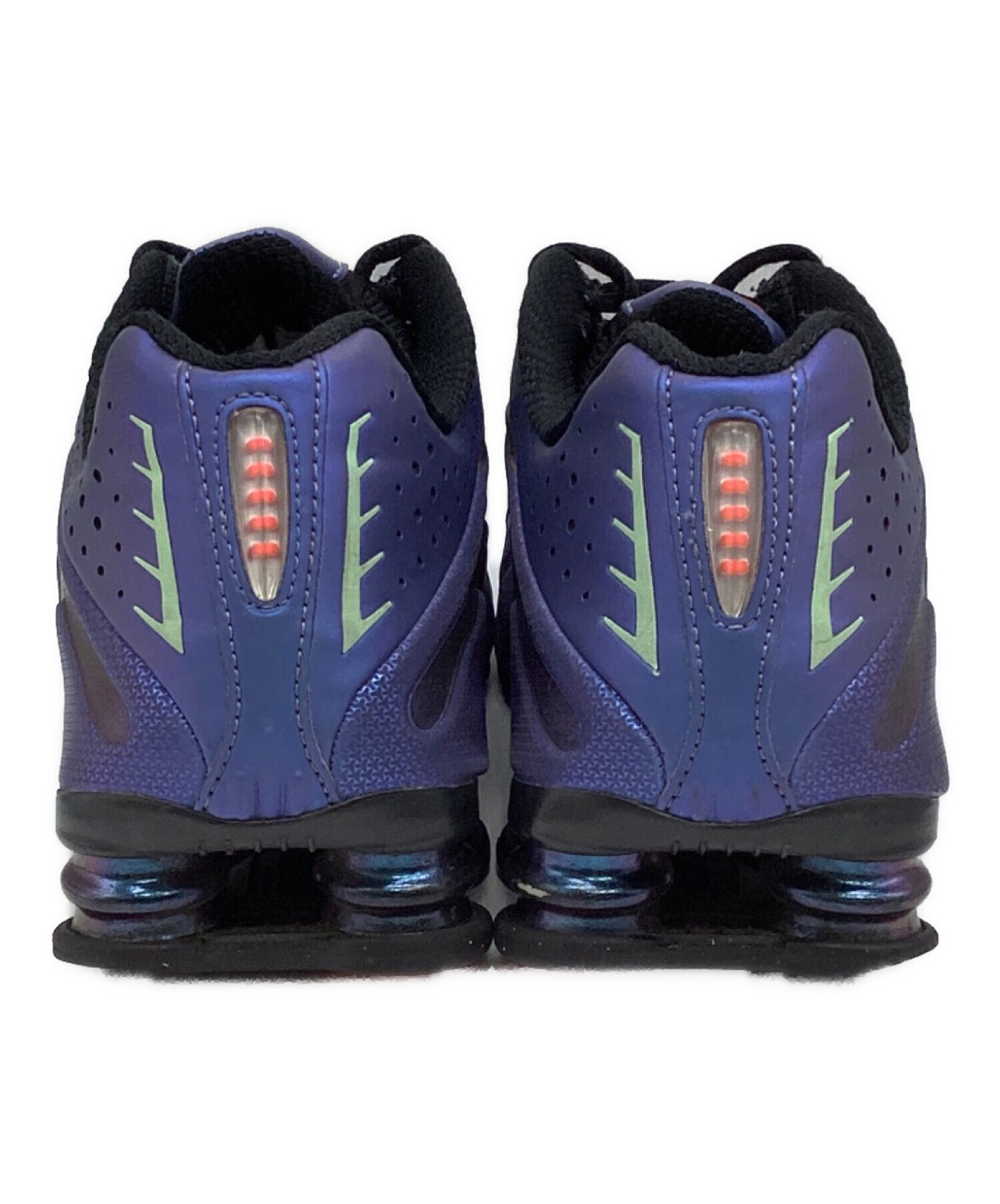 中古・古着通販】NIKE (ナイキ) SHOX R4 METALLIC HQ3446-001 ネイビー 
