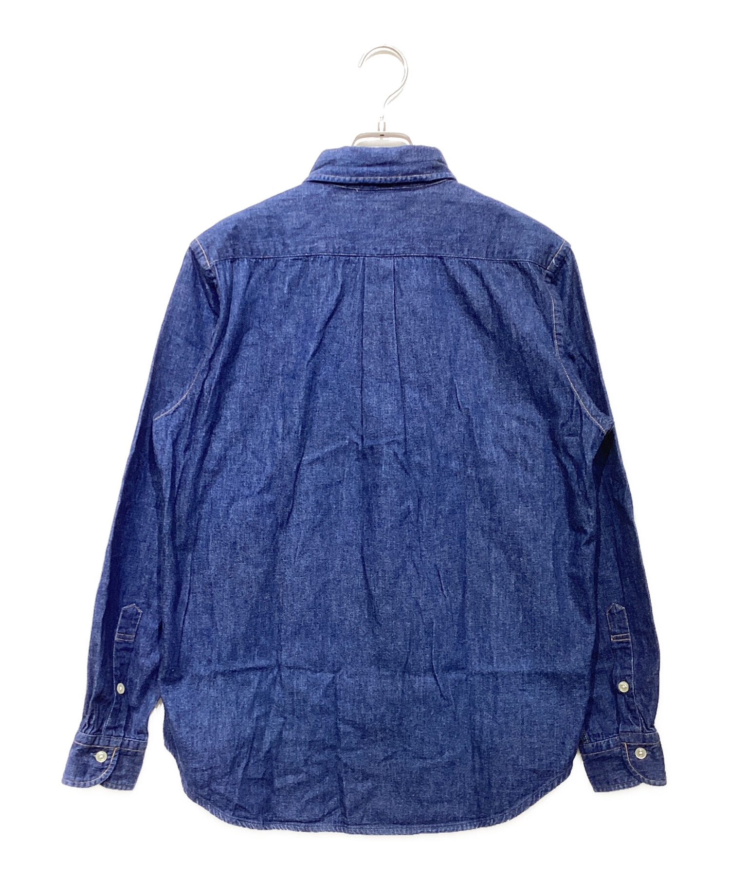 し*お様 【美品】orSlow デニムBDシャツ　Mサイズ 中古・古着通販】orSlow (オアスロウ) デニムBDシャツ インディゴ