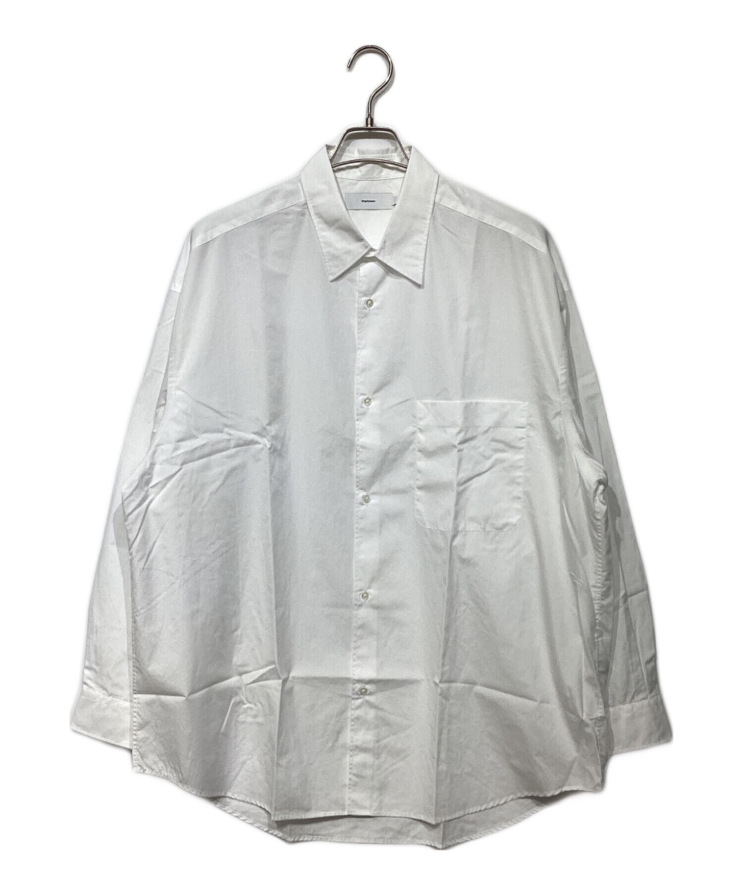 中古・古着通販】Graphpaper (グラフペーパー) Broad L/S Oversized 