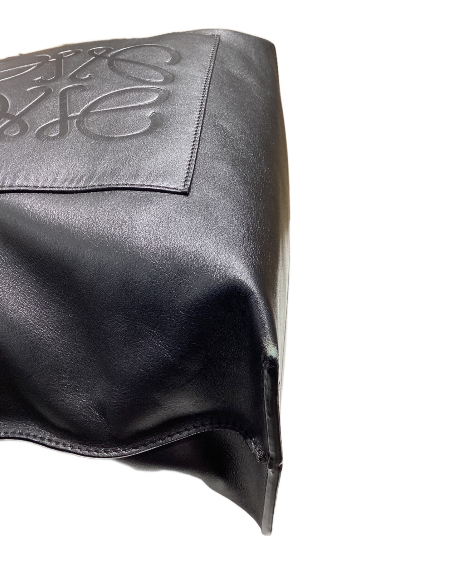 中古・古着通販】LOEWE (ロエベ) ショッパートートバッグ ブラック