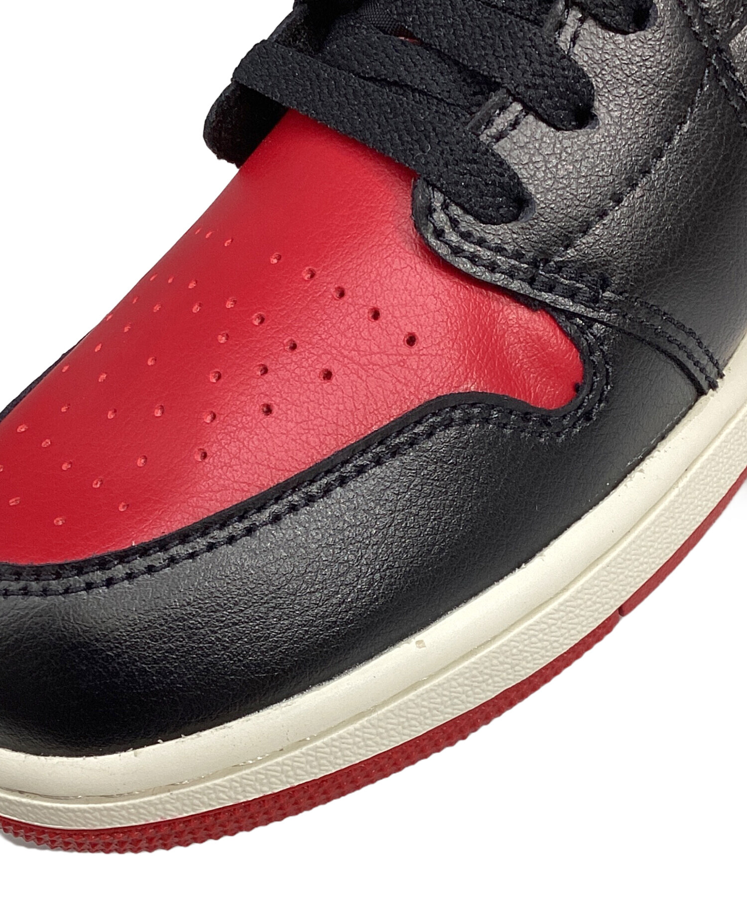 中古・古着通販】NIKE (ナイキ) WMNS AIR JORDAN 1 LOW レッド 