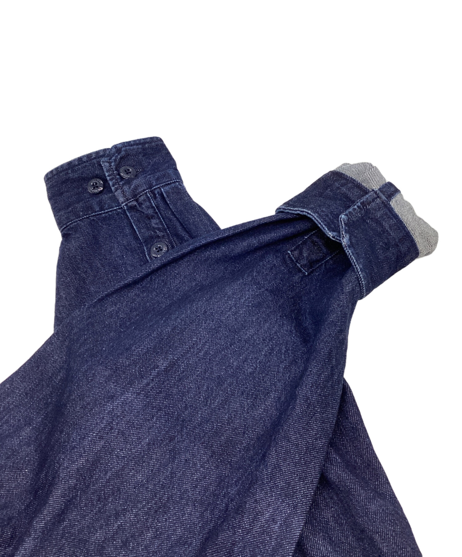中古・古着通販】WTAPS (ダブルタップス) CBW/LS DENIM SHIRT 231BRDT