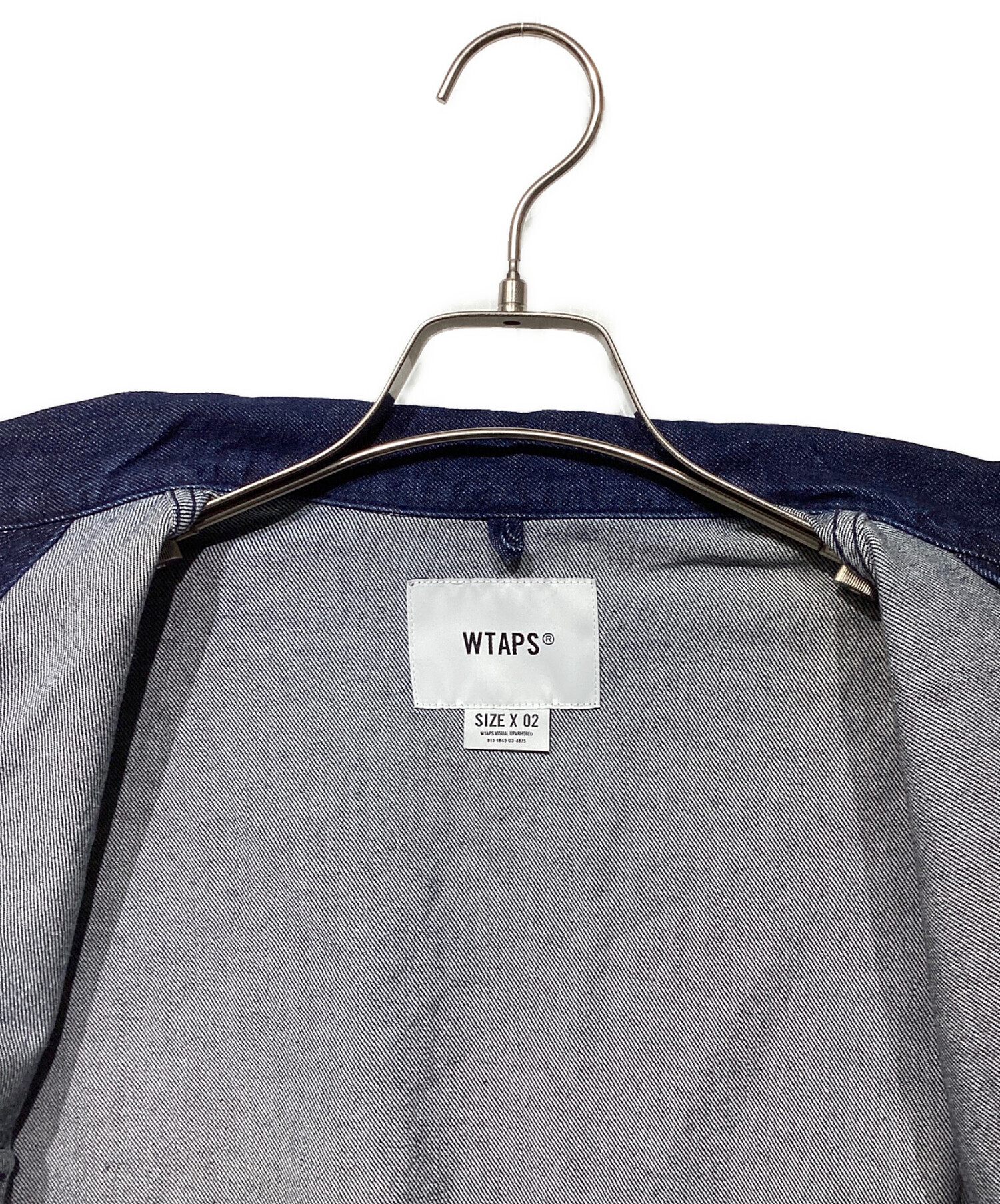 中古・古着通販】WTAPS (ダブルタップス) CBW/LS DENIM SHIRT 231BRDT