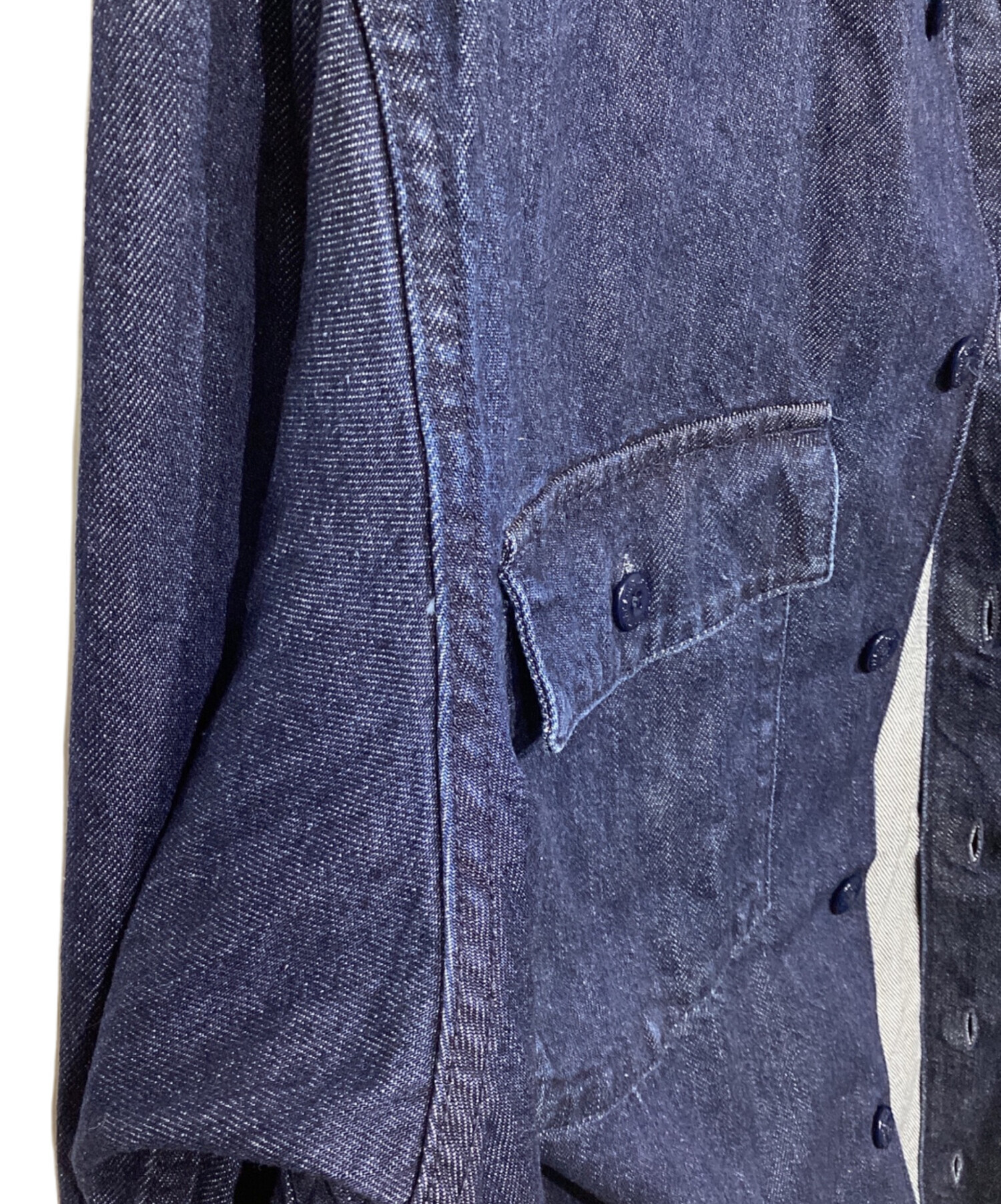 中古・古着通販】WTAPS (ダブルタップス) CBW/LS DENIM SHIRT 231BRDT